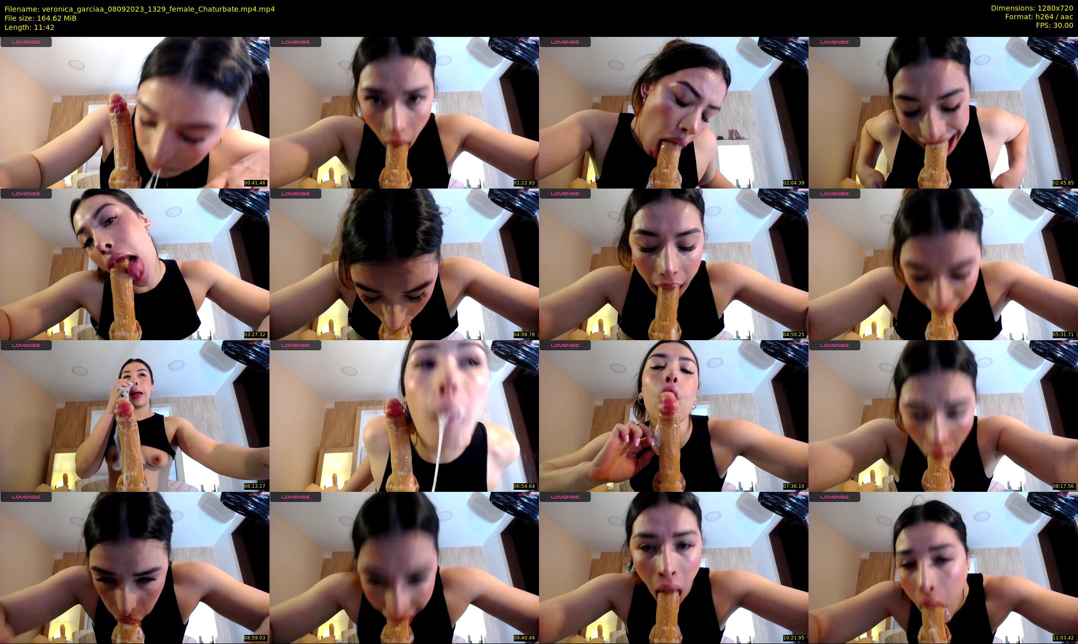veronica_garciaa — 12 minute Chaturbate female cam show recording, 720p, Sep 8, 2023