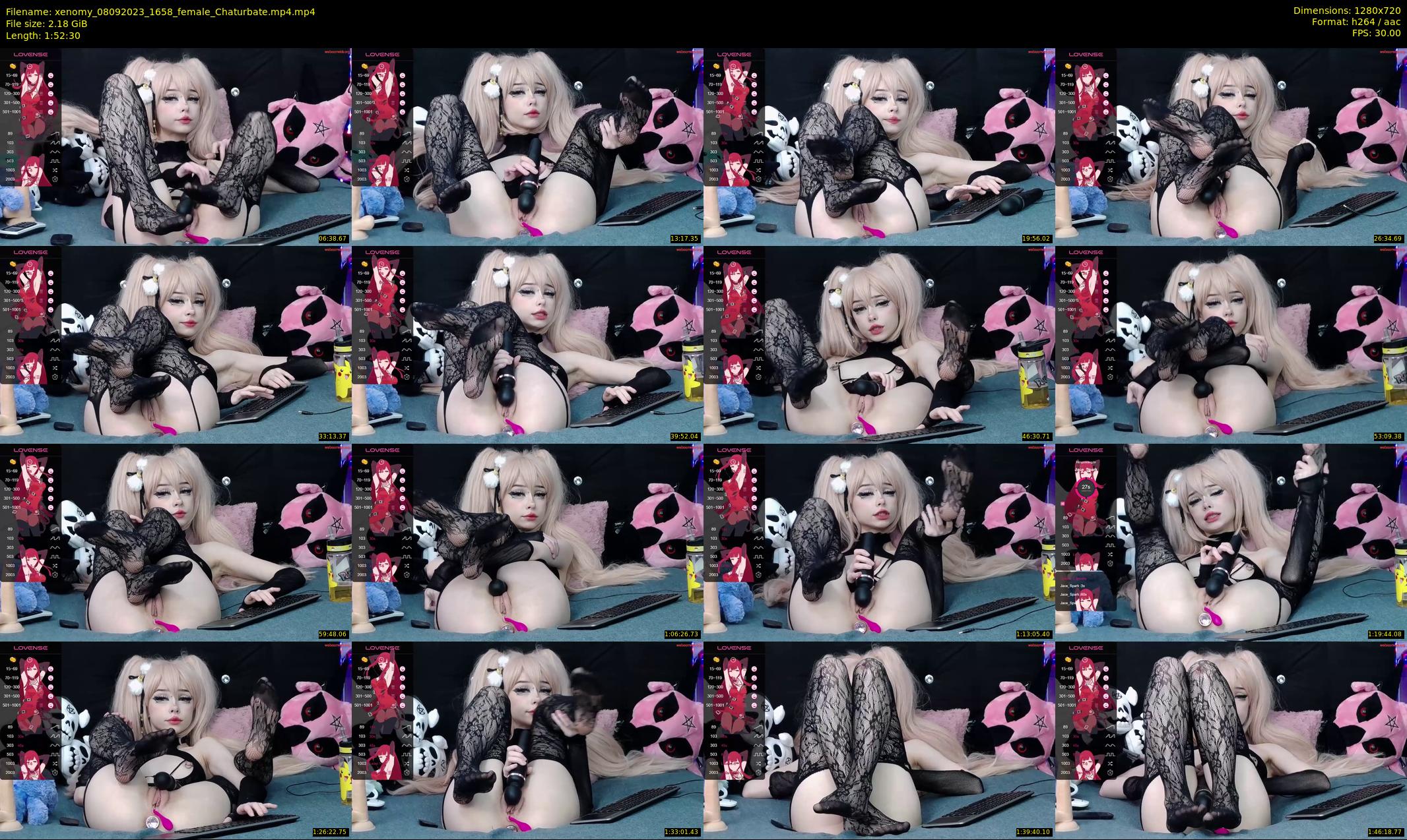 xenomy — 113 minute Chaturbate female cam show recording, 720p, Sep 8, 2023
