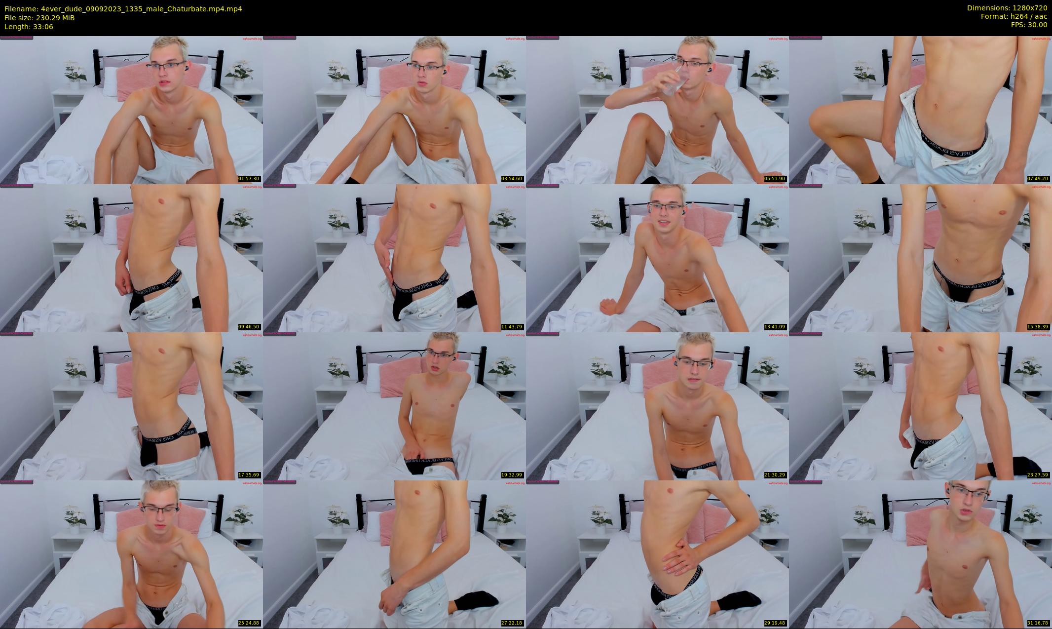 4ever_dude — 34 minute Chaturbate male cam show recording, 720p, Sep 9, 2023