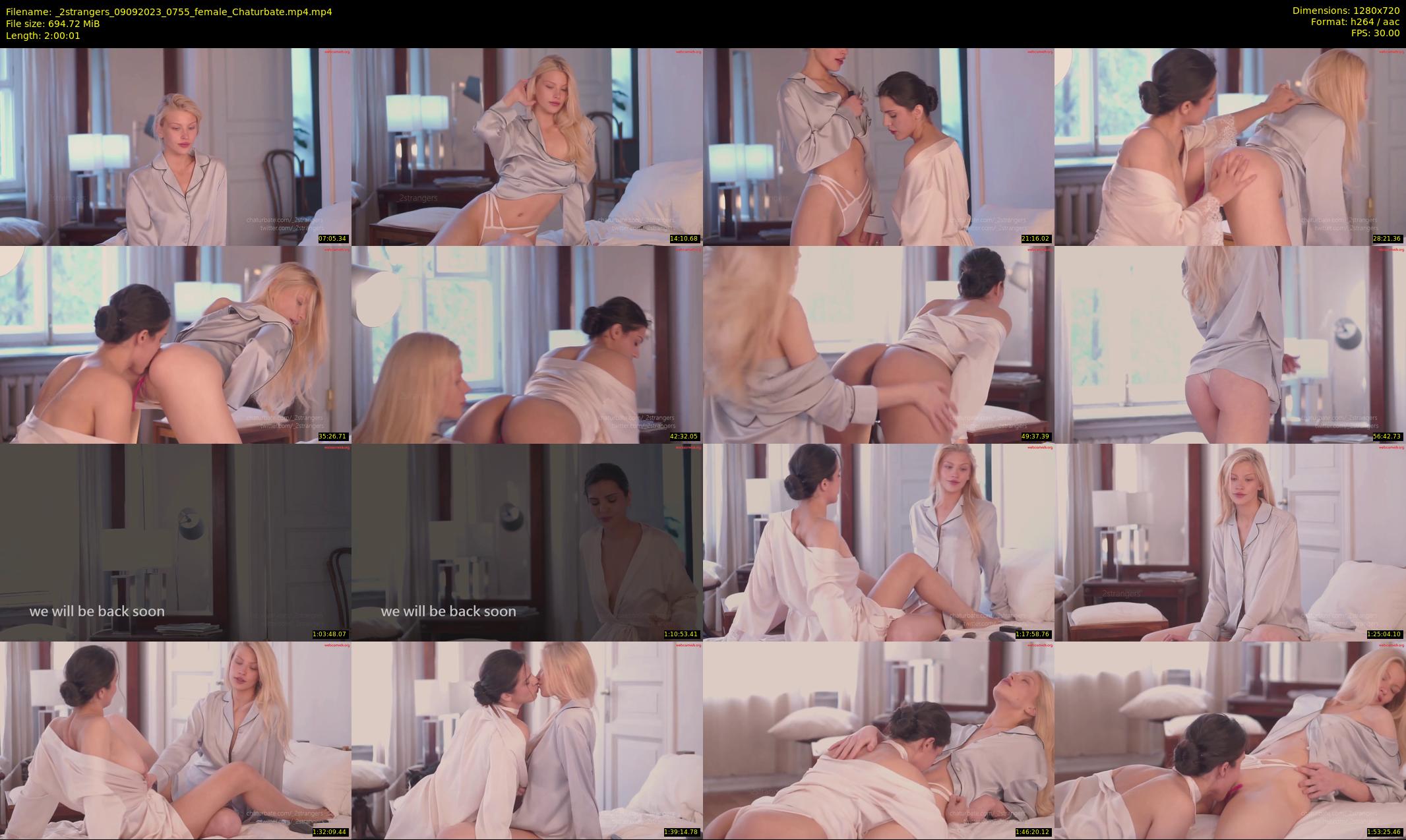 _2strangers — 121 minute Chaturbate couple cam show recording, 720p, Sep 9, 2023