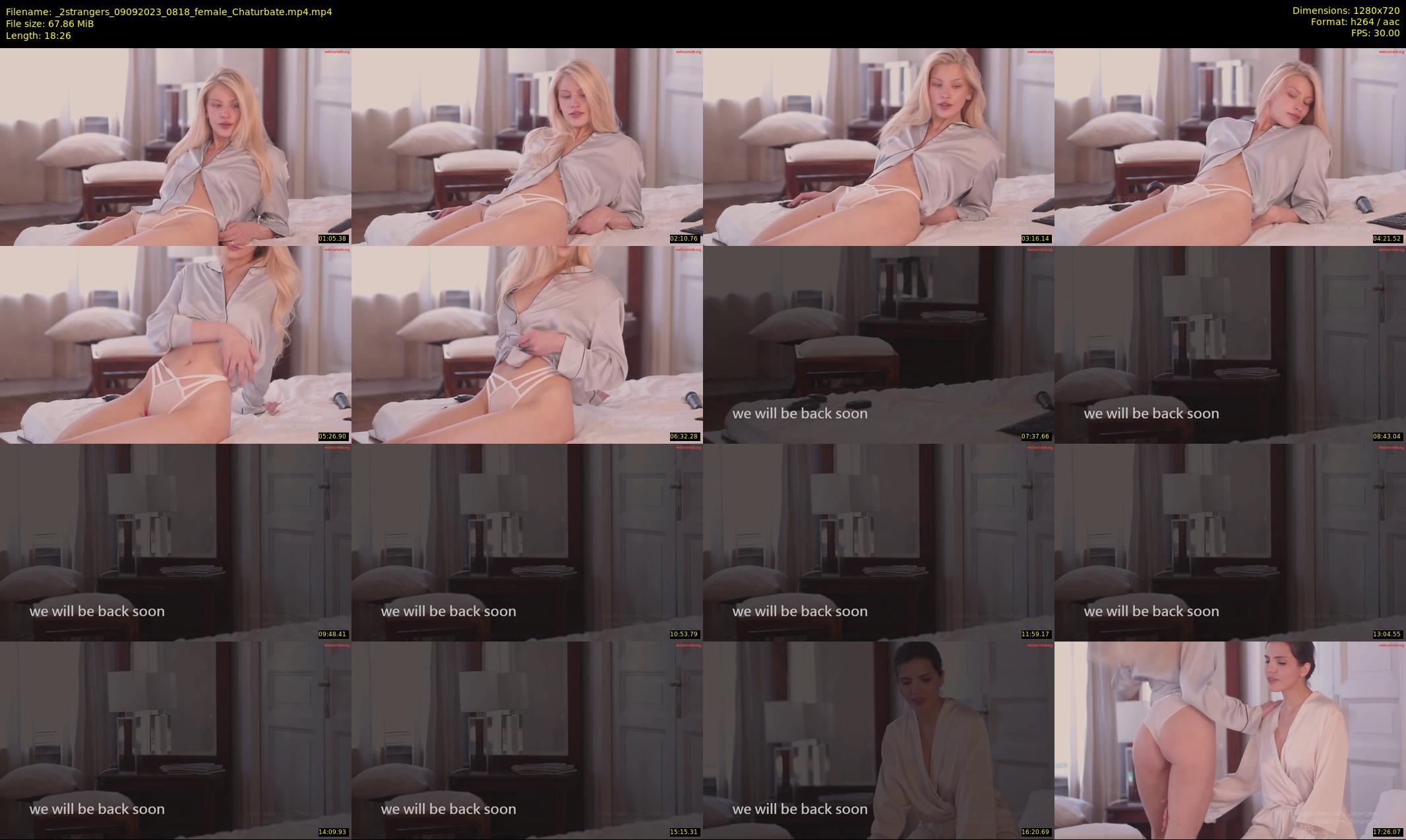 _2strangers — 19 minute Chaturbate couple cam show recording, 720p, Sep 9, 2023