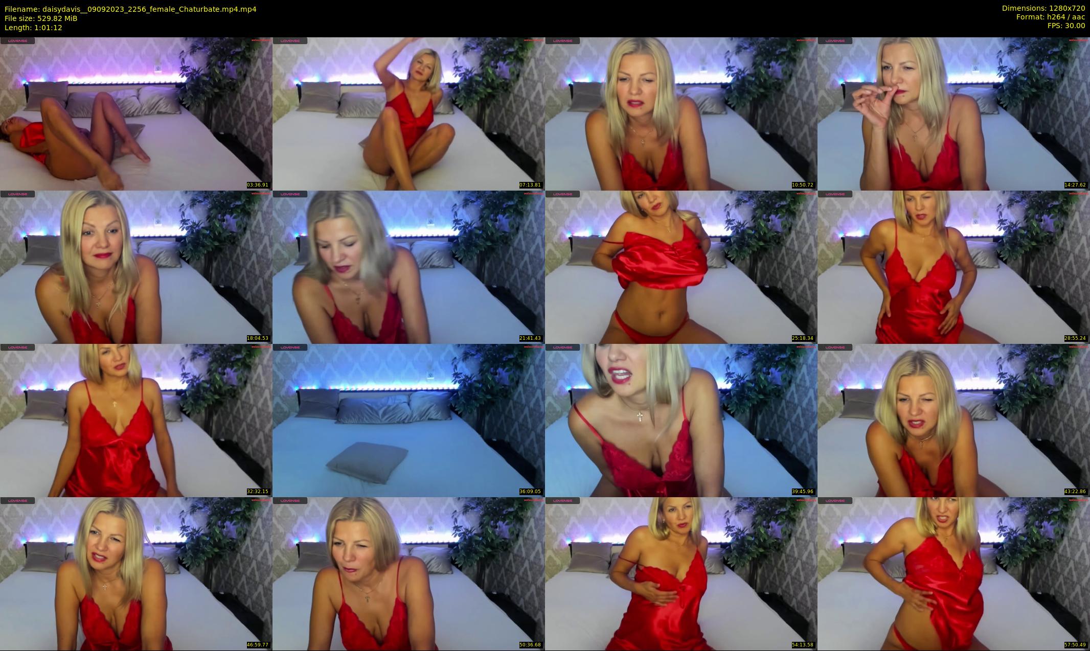 daisydavis_ — 62 minute Chaturbate female cam show recording, 720p, Sep 9, 2023