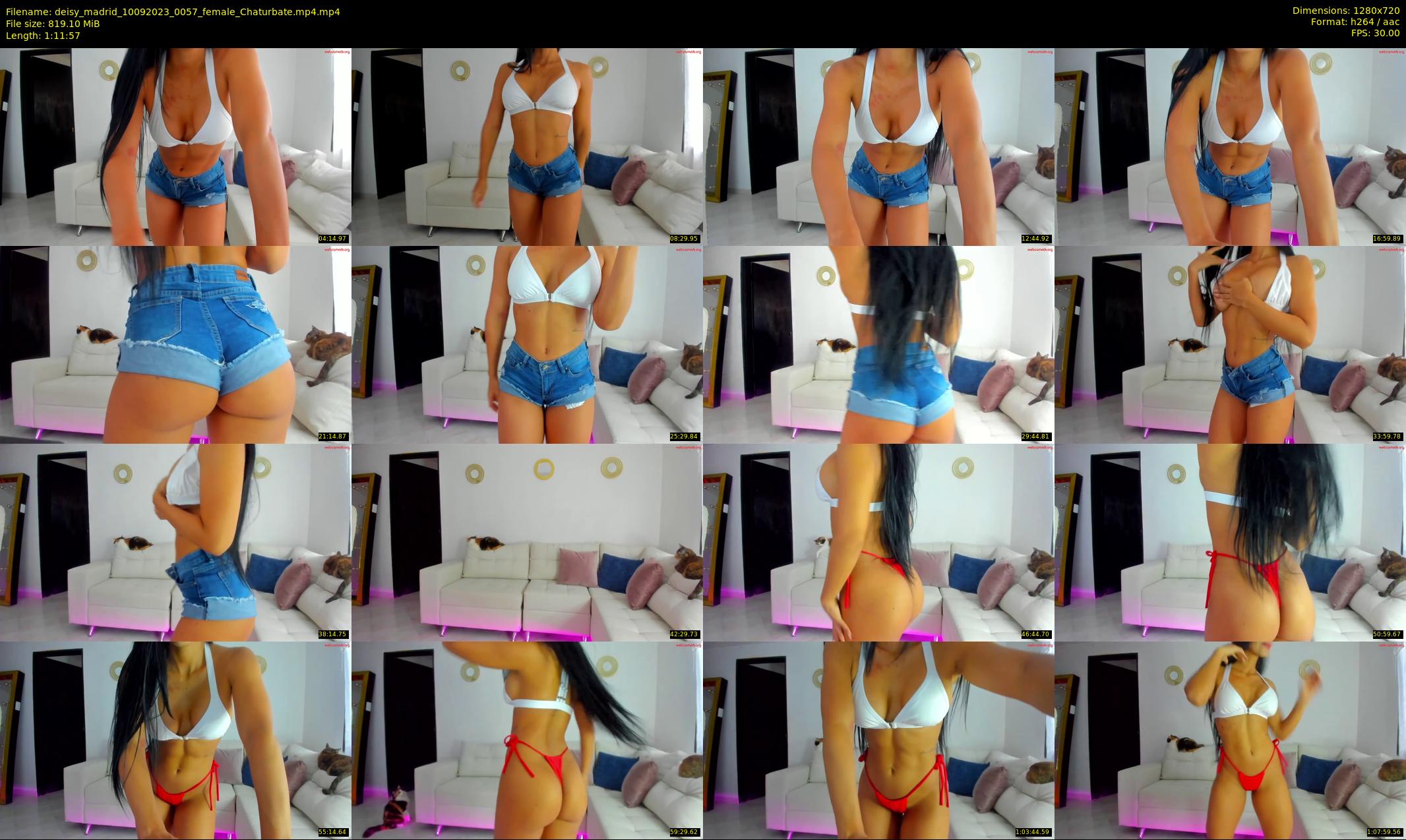deisy_madrid — 72 minute Chaturbate female cam show recording, 720p, Sep 10, 2023