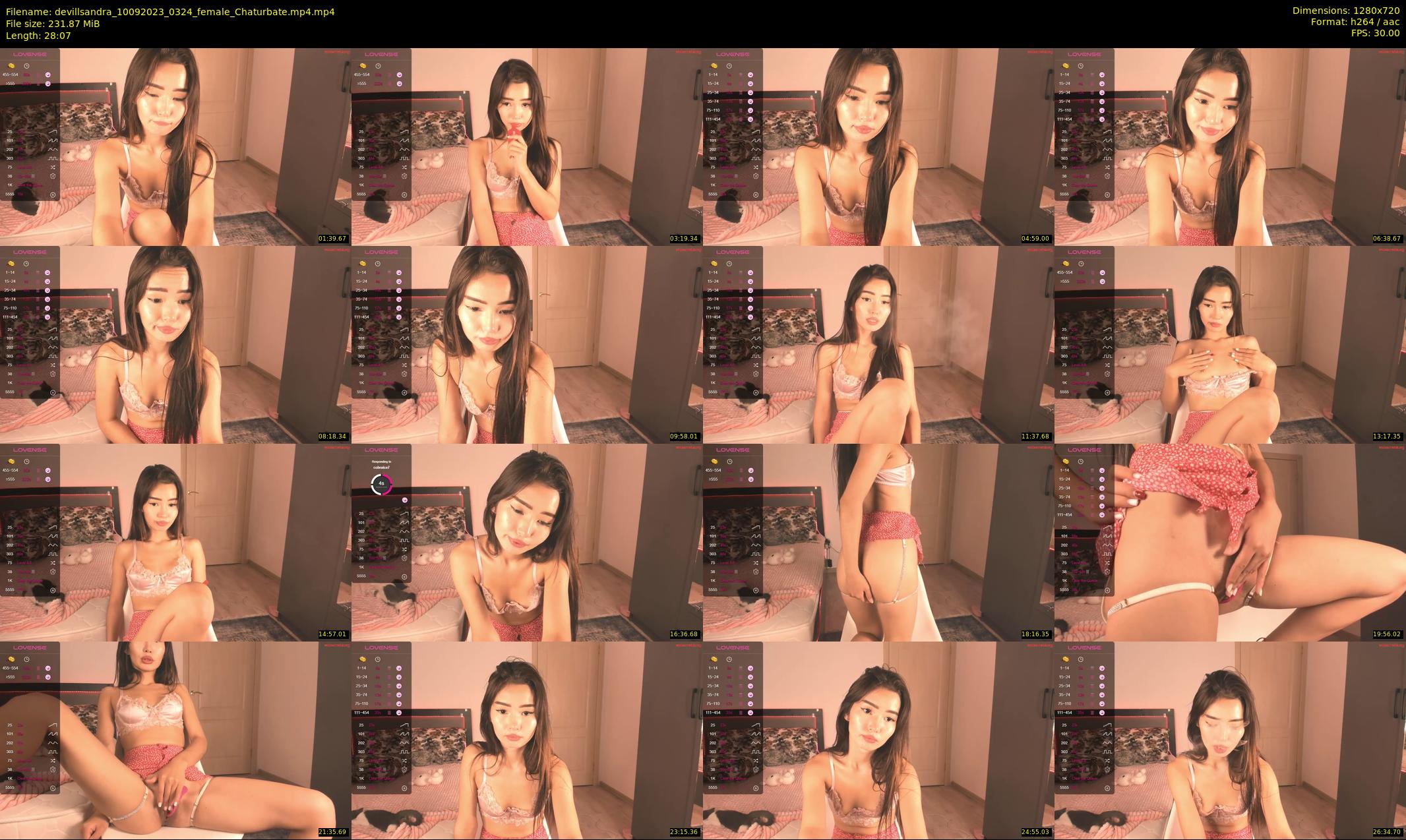devillsandra — 29 minute Chaturbate female cam show recording, 720p, Sep 10, 2023
