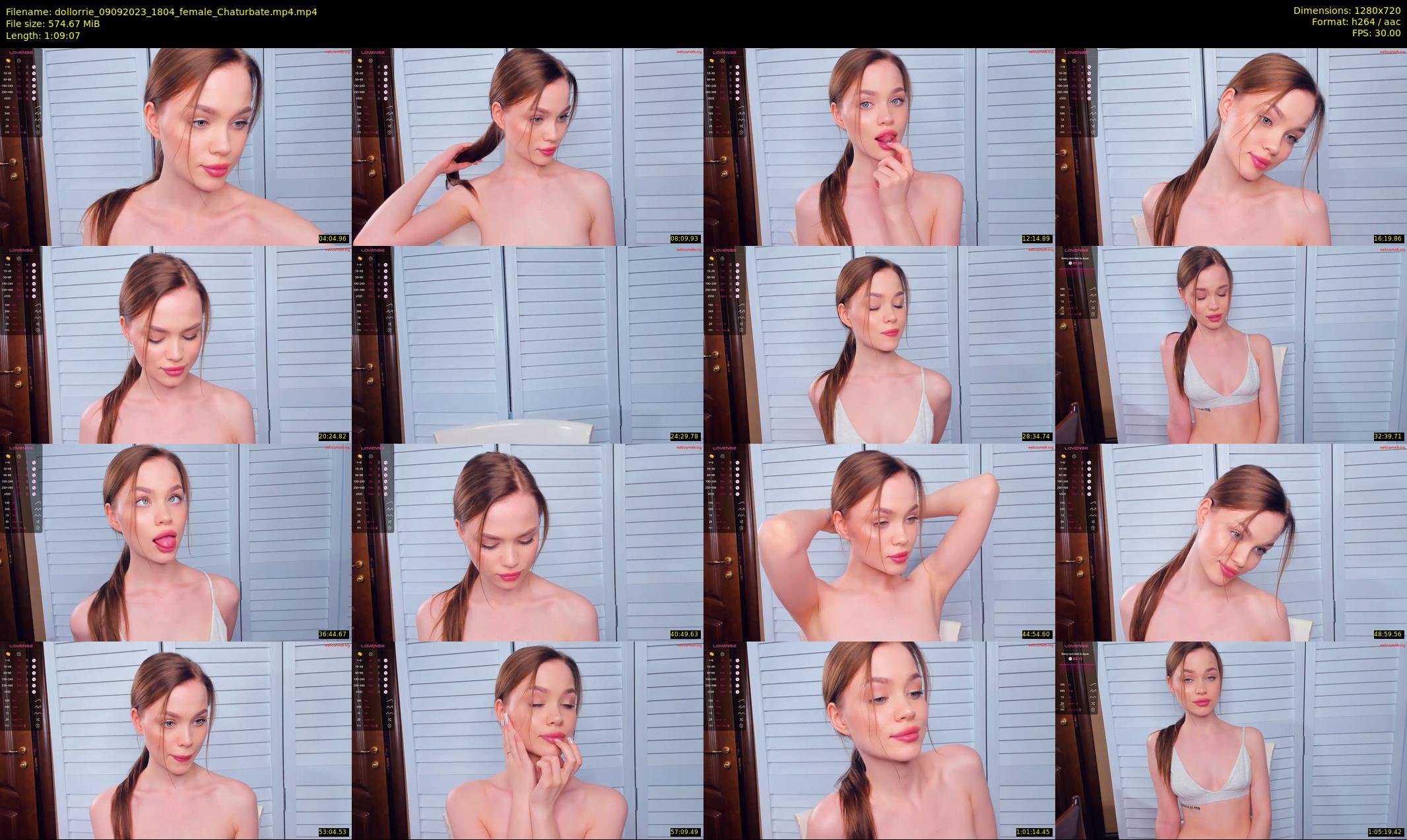 dollorrie — 70 minute Chaturbate couple cam show recording, 720p, Sep 9, 2023