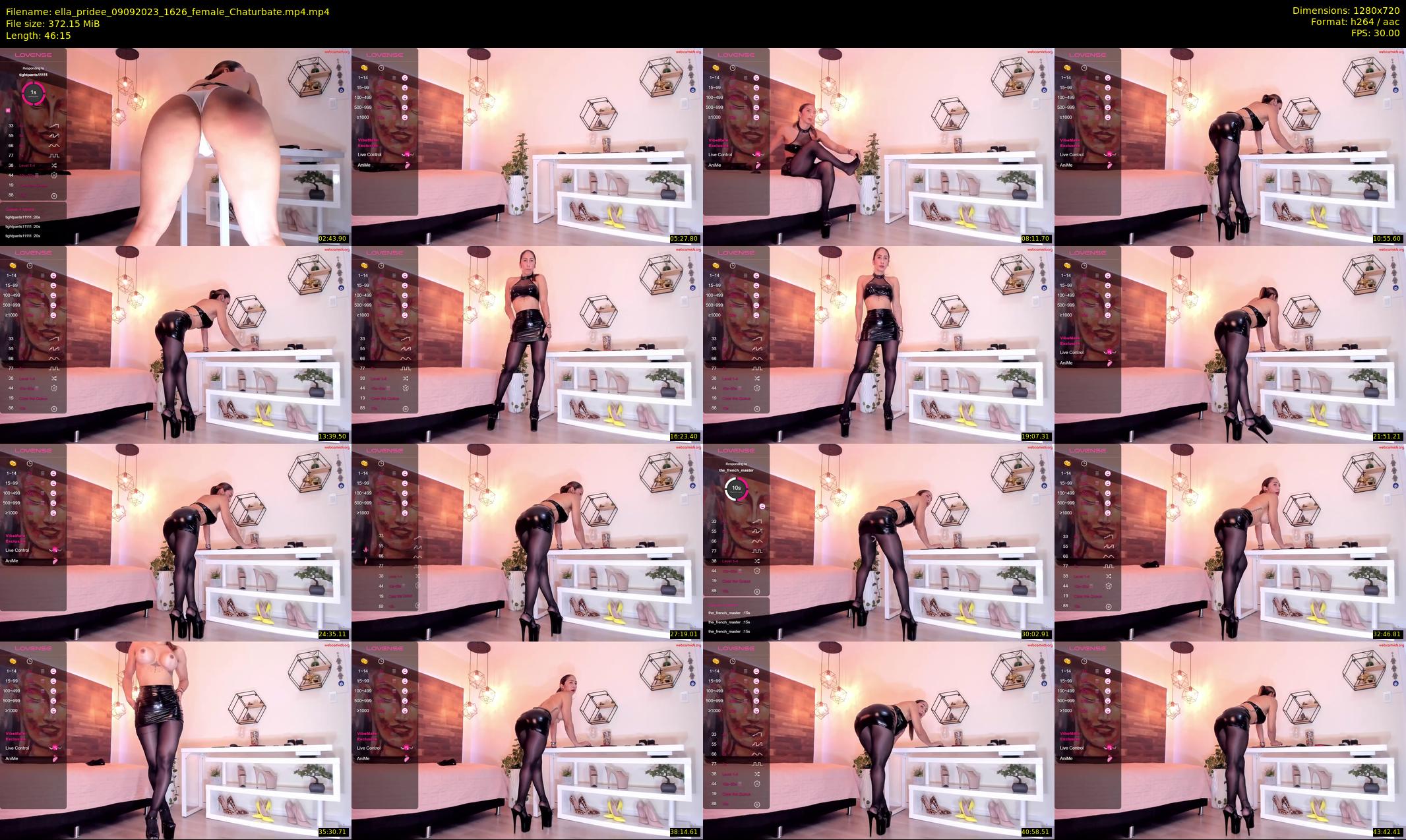 ella_pridee — 47 minute Chaturbate female cam show recording, 720p, Sep 9, 2023