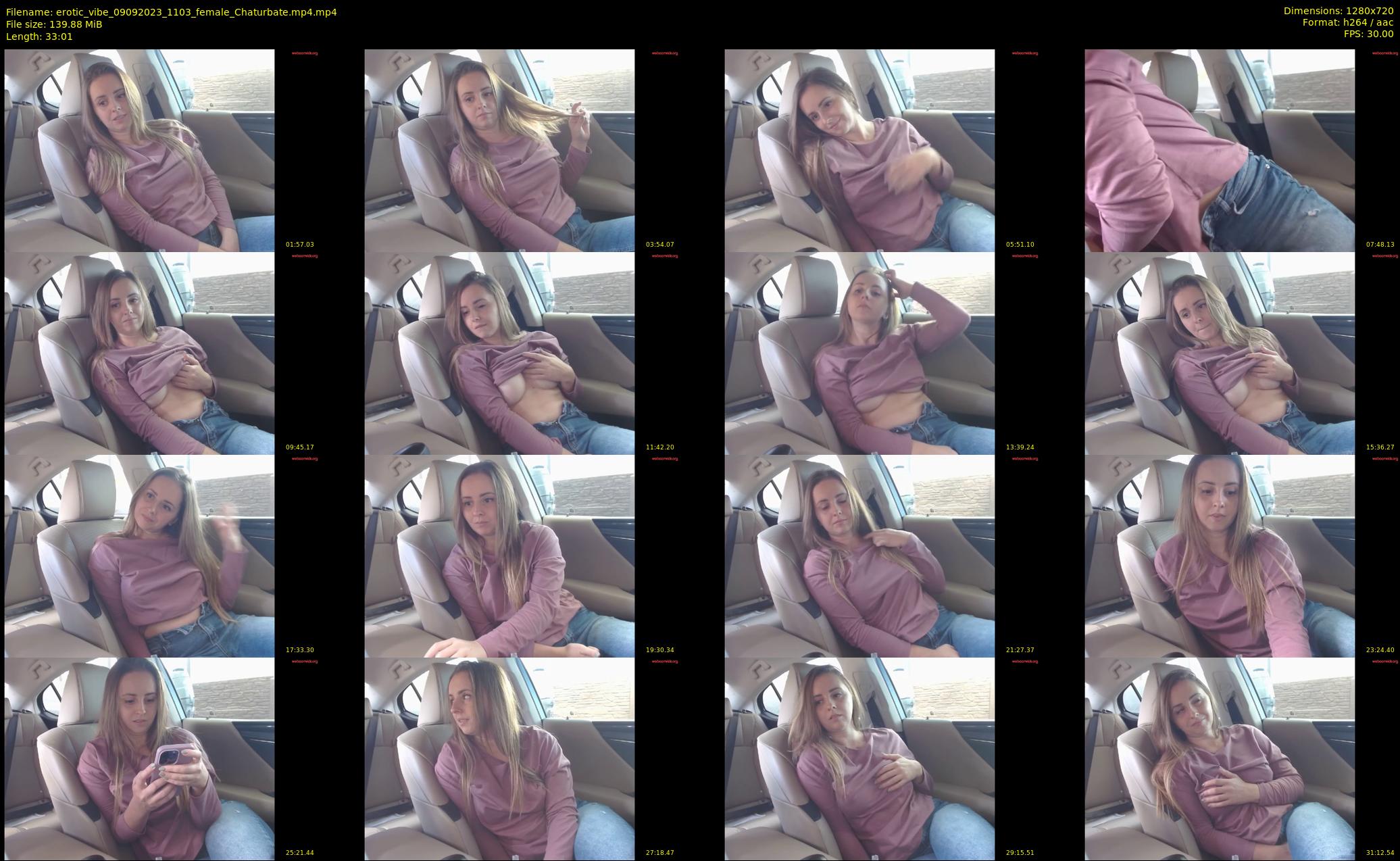 erotic_vibe — 34 minute Chaturbate female cam show recording, 720p, Sep 9, 2023