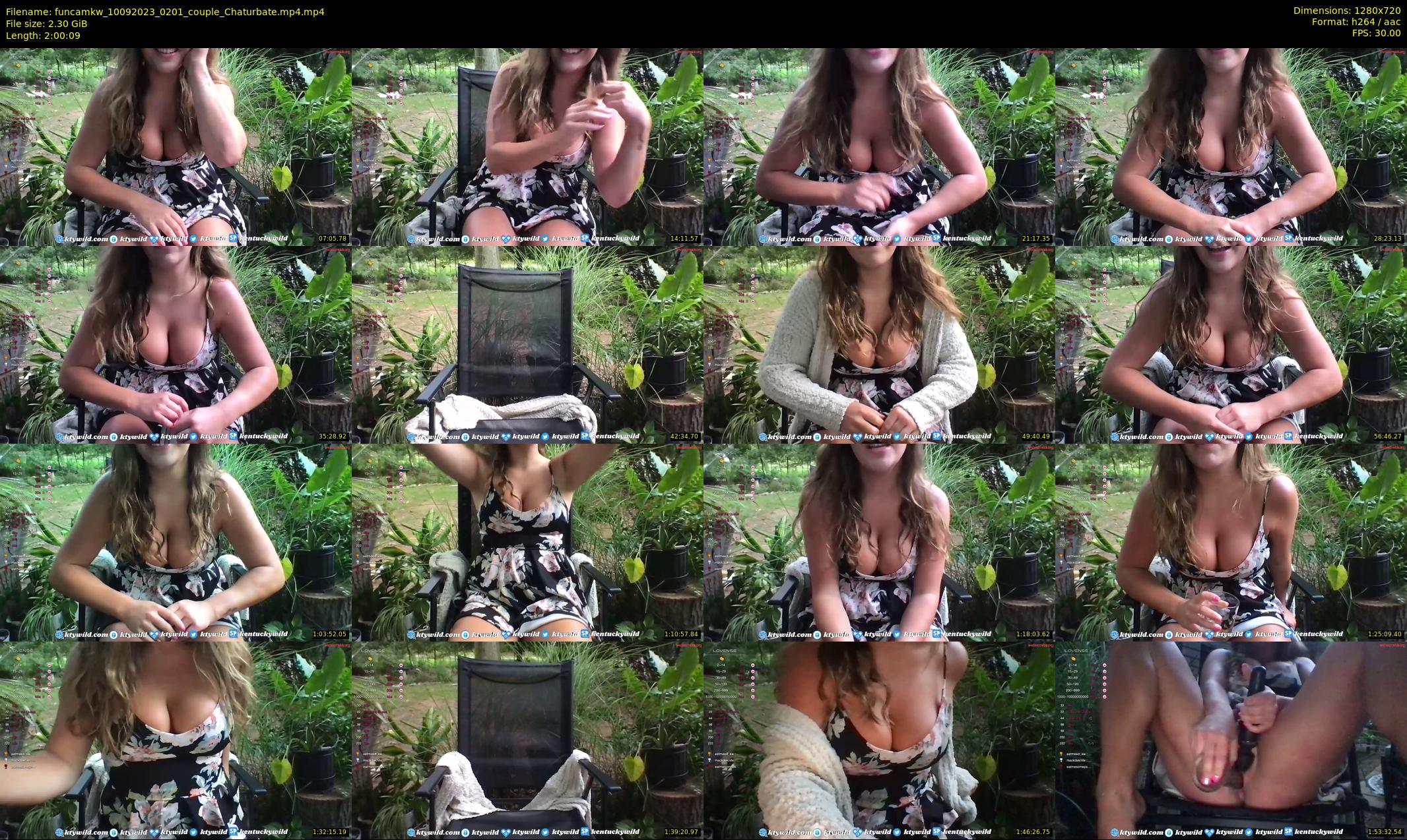 funcamkw — 121 minute Chaturbate female cam show recording, 720p, Sep 10, 2023