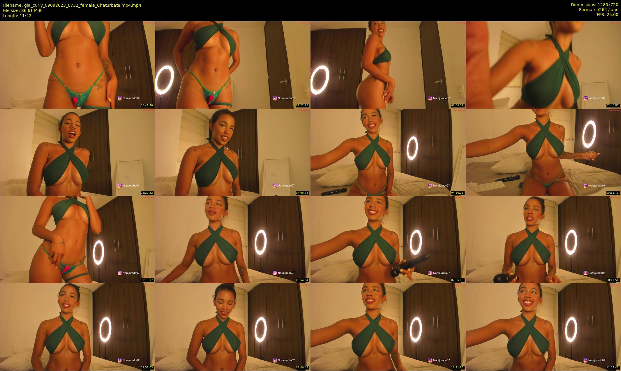 gia_curly — 12 minute Chaturbate female cam show recording, 720p, Sep 9, 2023