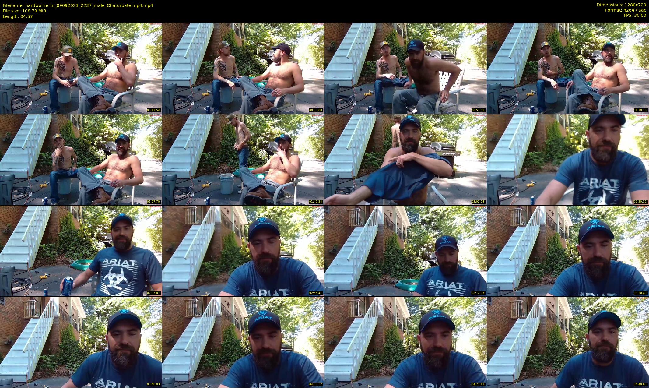 hardworkertn — 5 minute Chaturbate male cam show recording, 720p, Sep 9, 2023