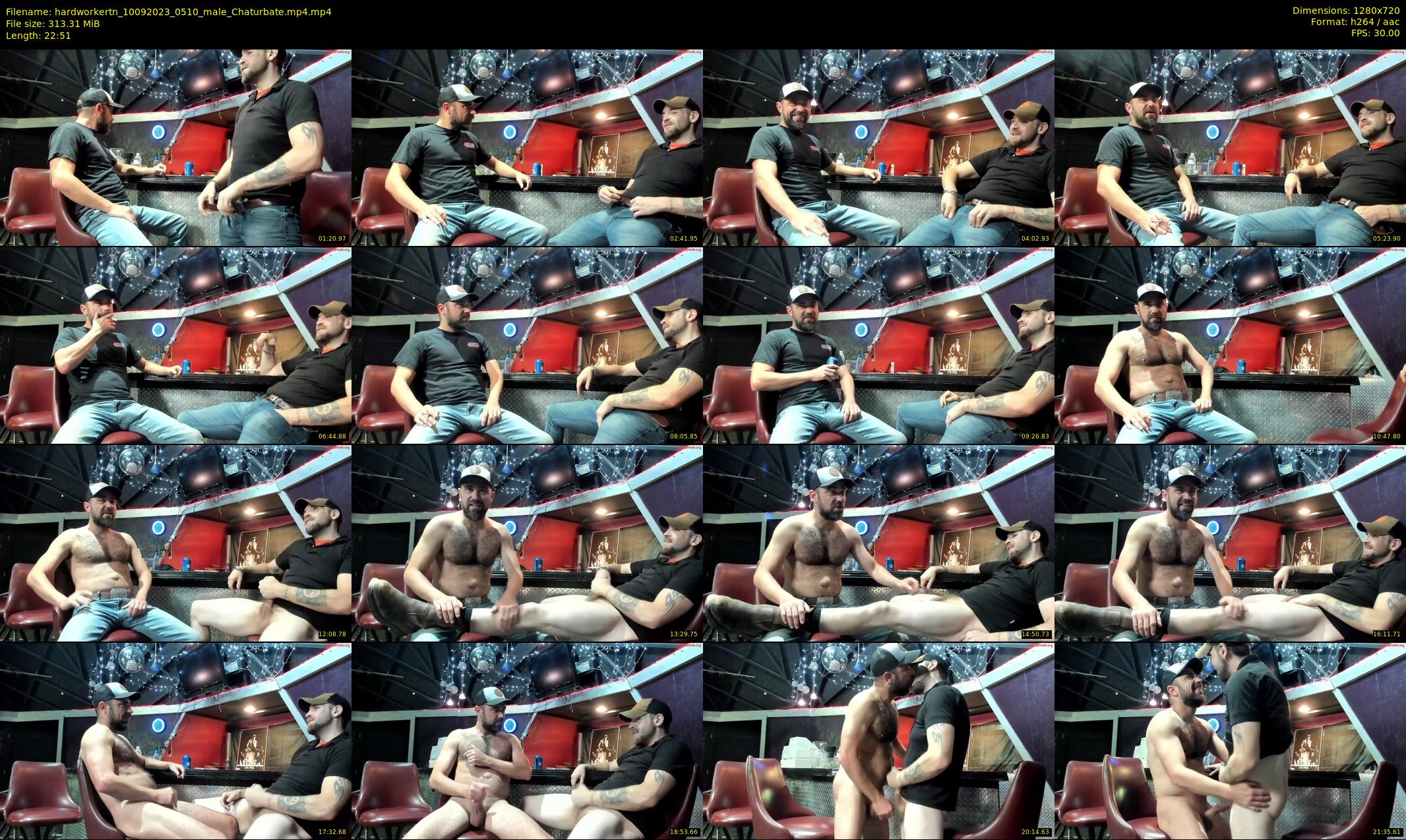 hardworkertn — 23 minute Chaturbate male cam show recording, 720p, Sep 10, 2023