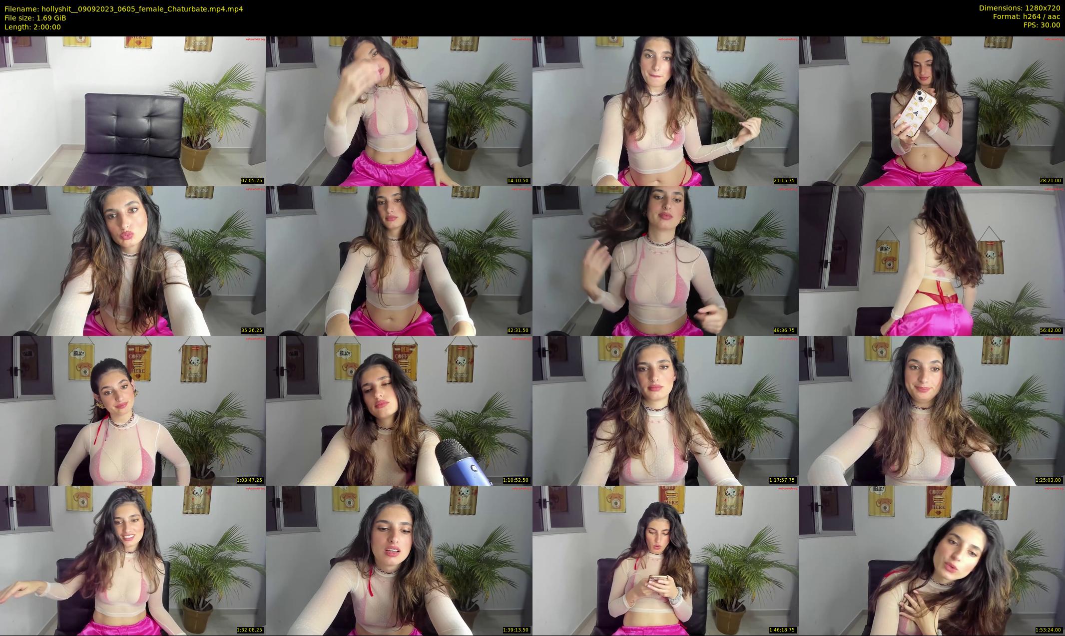 hollyshit_ — 120 minute Chaturbate female cam show recording, 720p, Sep 9, 2023