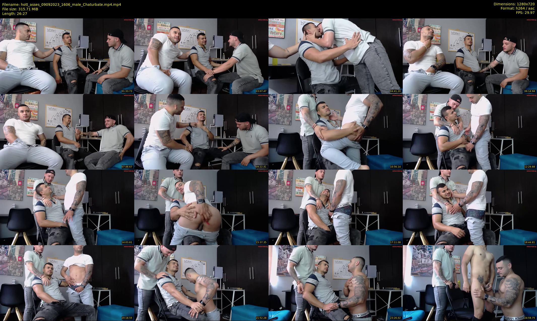 hott_asses — 27 minute Chaturbate male cam show recording, 720p, Sep 9, 2023