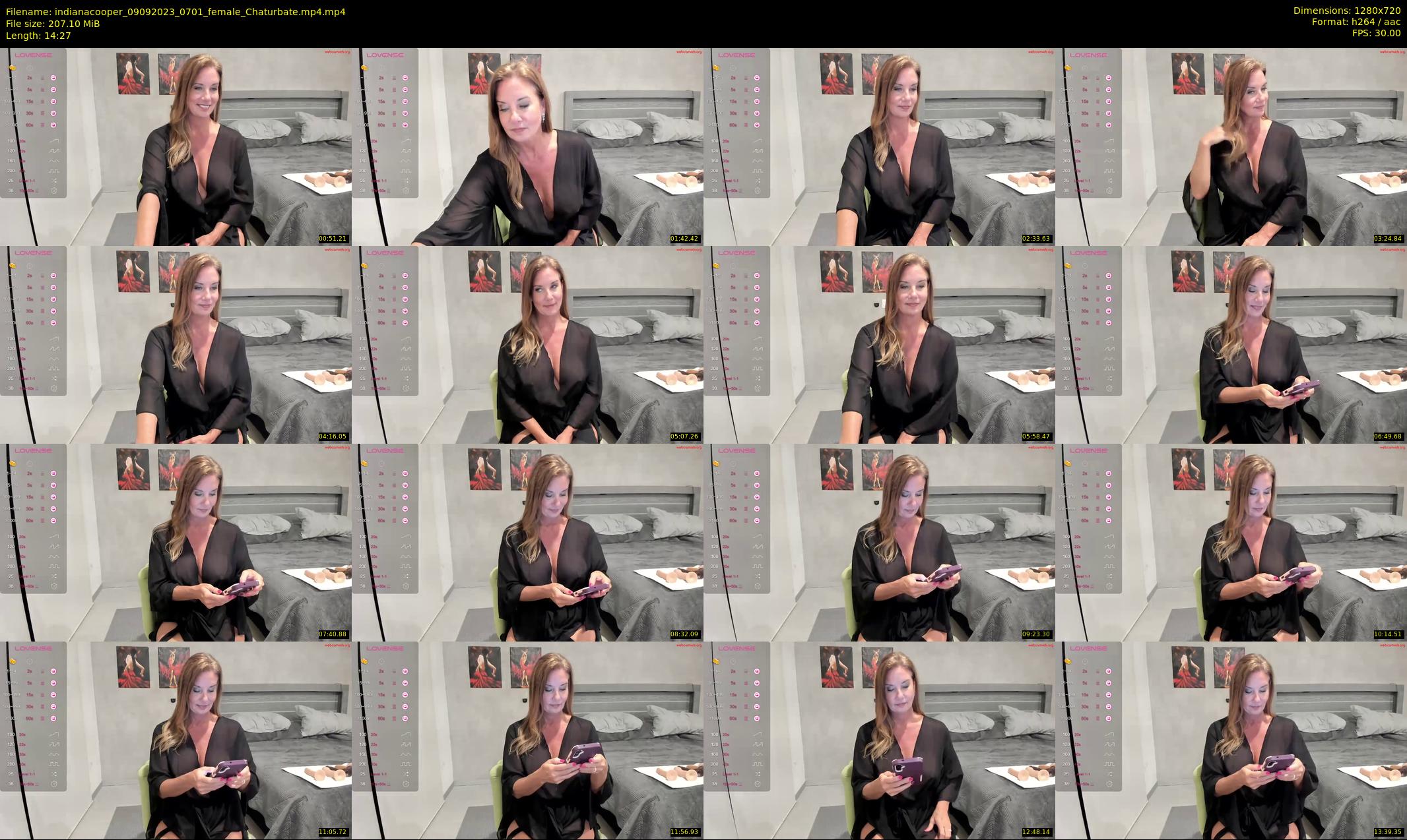 indianacooper — 15 minute Chaturbate female cam show recording, 720p, Sep 9, 2023