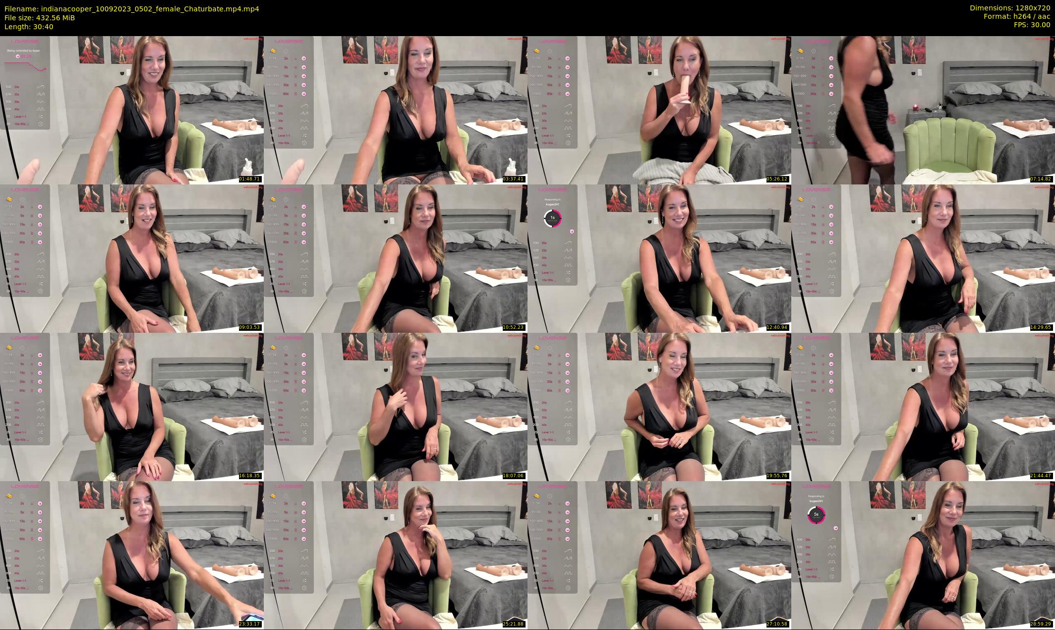 indianacooper — 31 minute Chaturbate female cam show recording, 720p, Sep 10, 2023