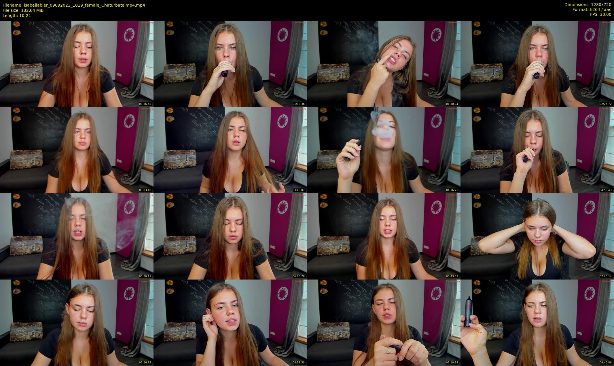 isabellabler — 11 minute Chaturbate female cam show recording, 720p, Sep 9, 2023
