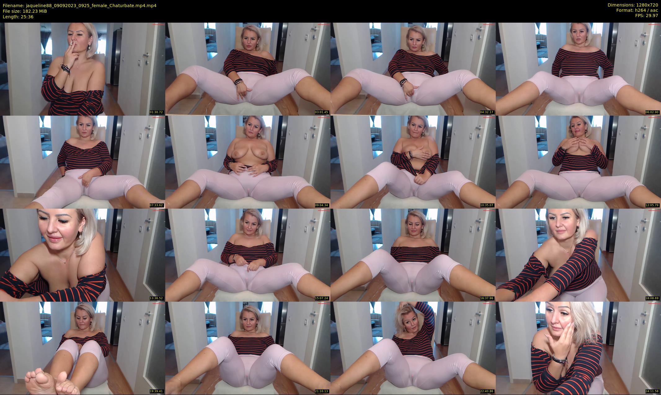 jaqueline88 — 26 minute Chaturbate female cam show recording, 720p, Sep 9, 2023