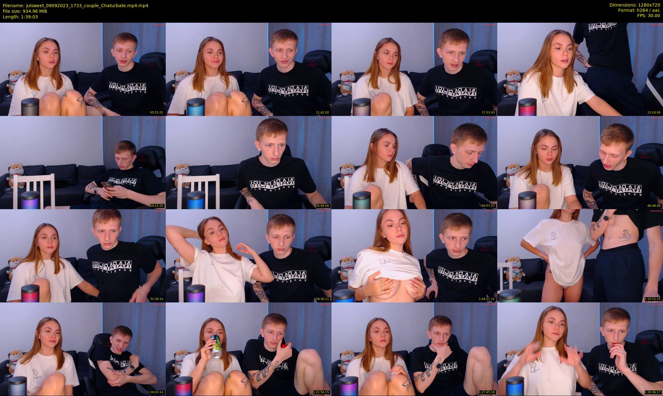 julsweet — 100 minute Chaturbate male cam show recording, 720p, Sep 9, 2023