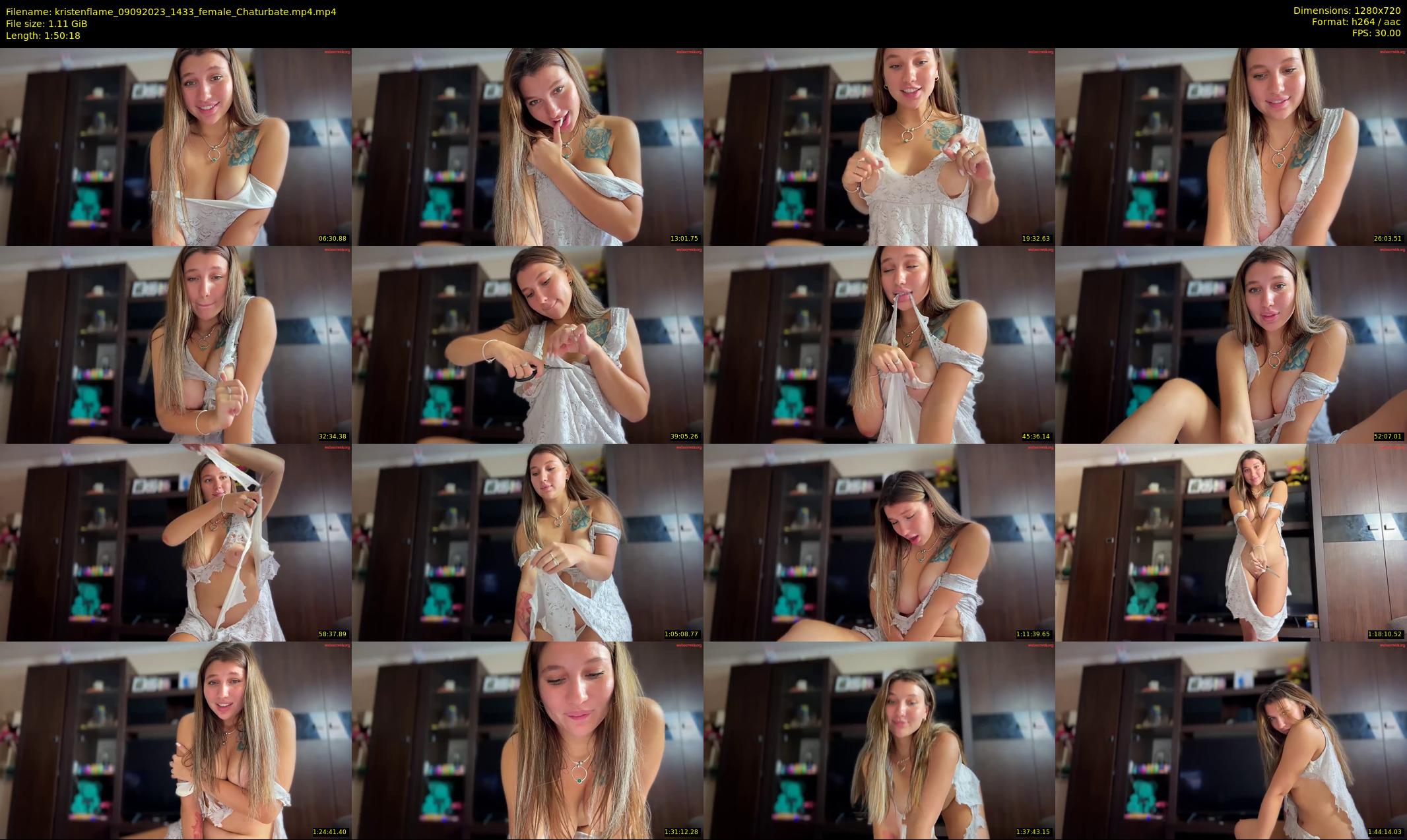 kristenflame — 111 minute Chaturbate couple cam show recording, 720p, Sep 9, 2023