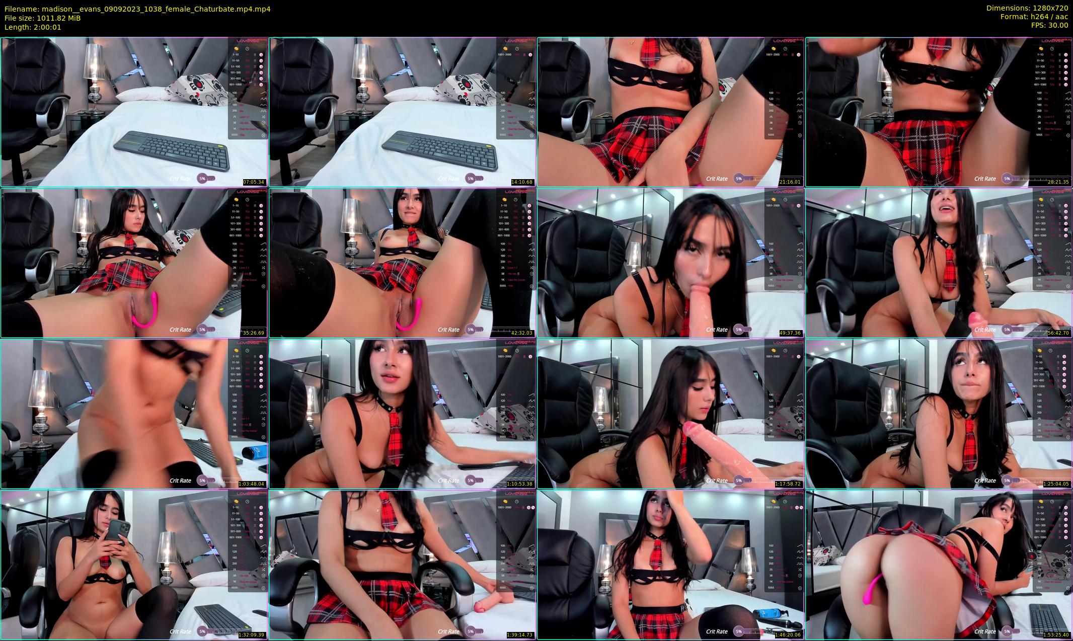 madison__evans — 121 minute Chaturbate female cam show recording, 720p, Sep 9, 2023