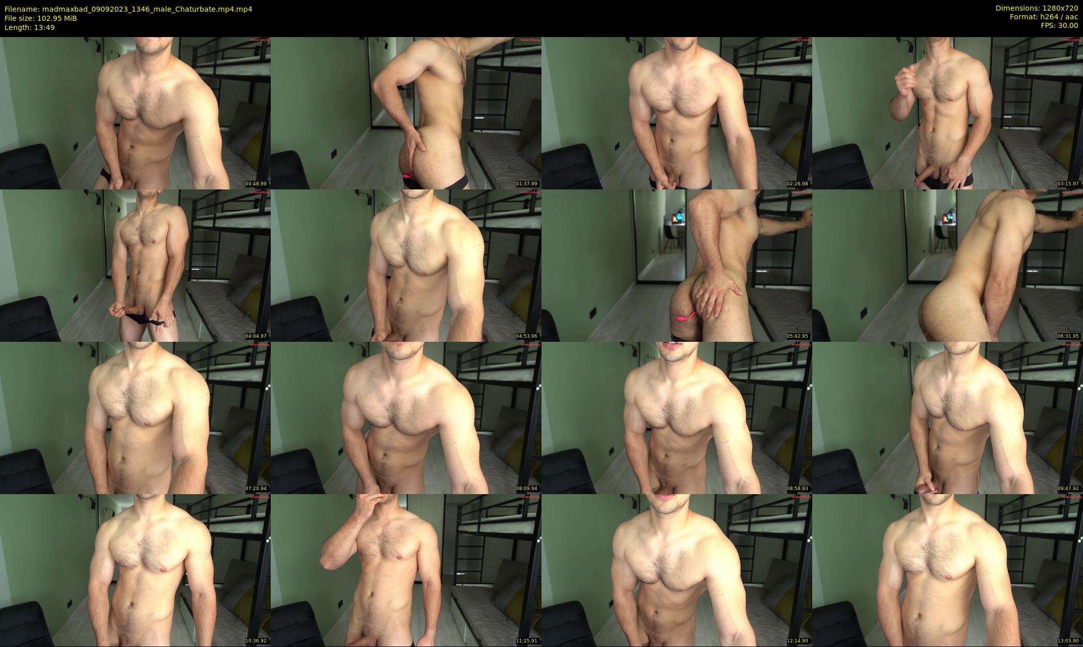 madmaxbad — 14 minute Chaturbate male cam show recording, 720p, Sep 9, 2023
