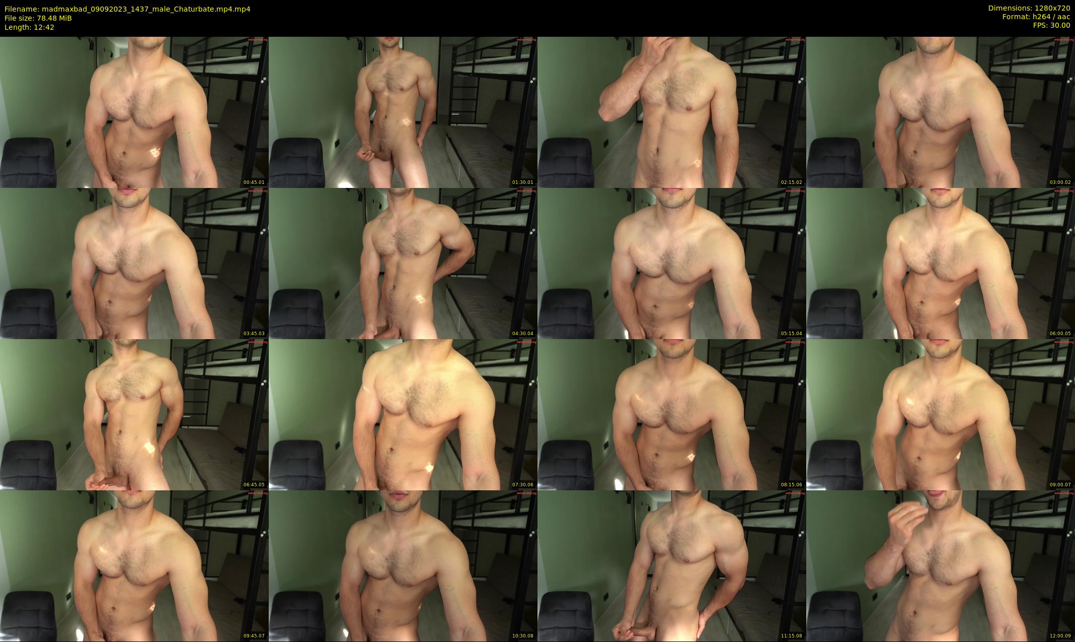 madmaxbad — 13 minute Chaturbate male cam show recording, 720p, Sep 9, 2023