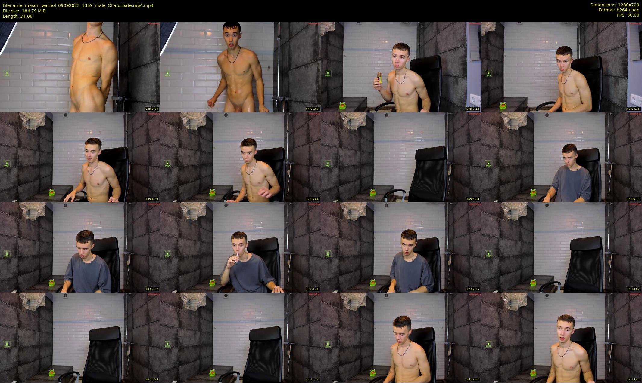 mason_warhol — 35 minute Chaturbate male cam show recording, 720p, Sep 9, 2023