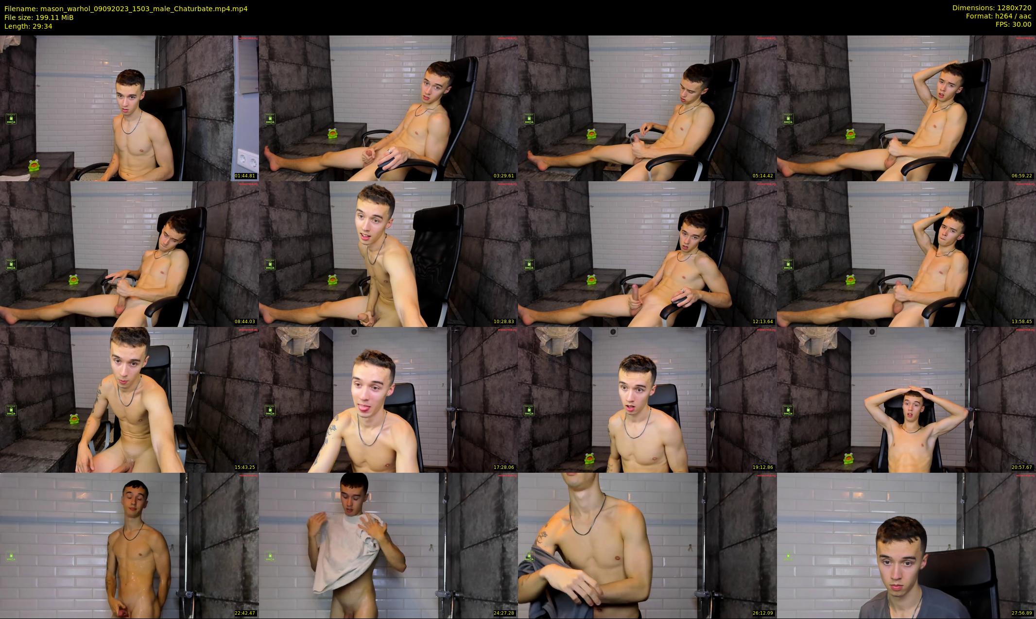 mason_warhol — 30 minute Chaturbate male cam show recording, 720p, Sep 9, 2023