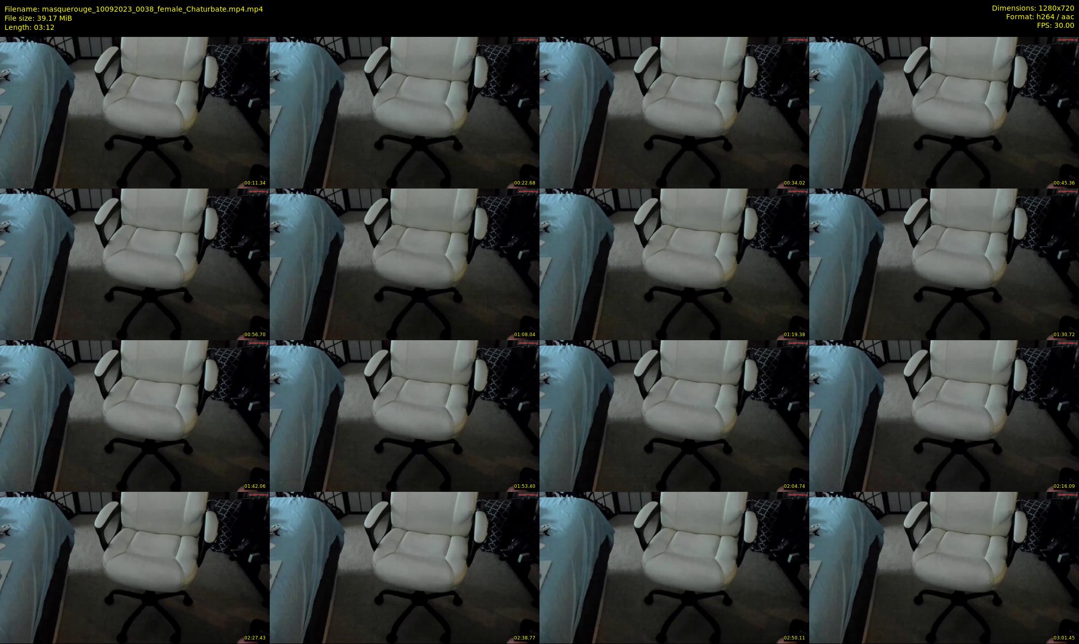 masquerouge — 4 minute Chaturbate female cam show recording, 720p, Sep 10, 2023