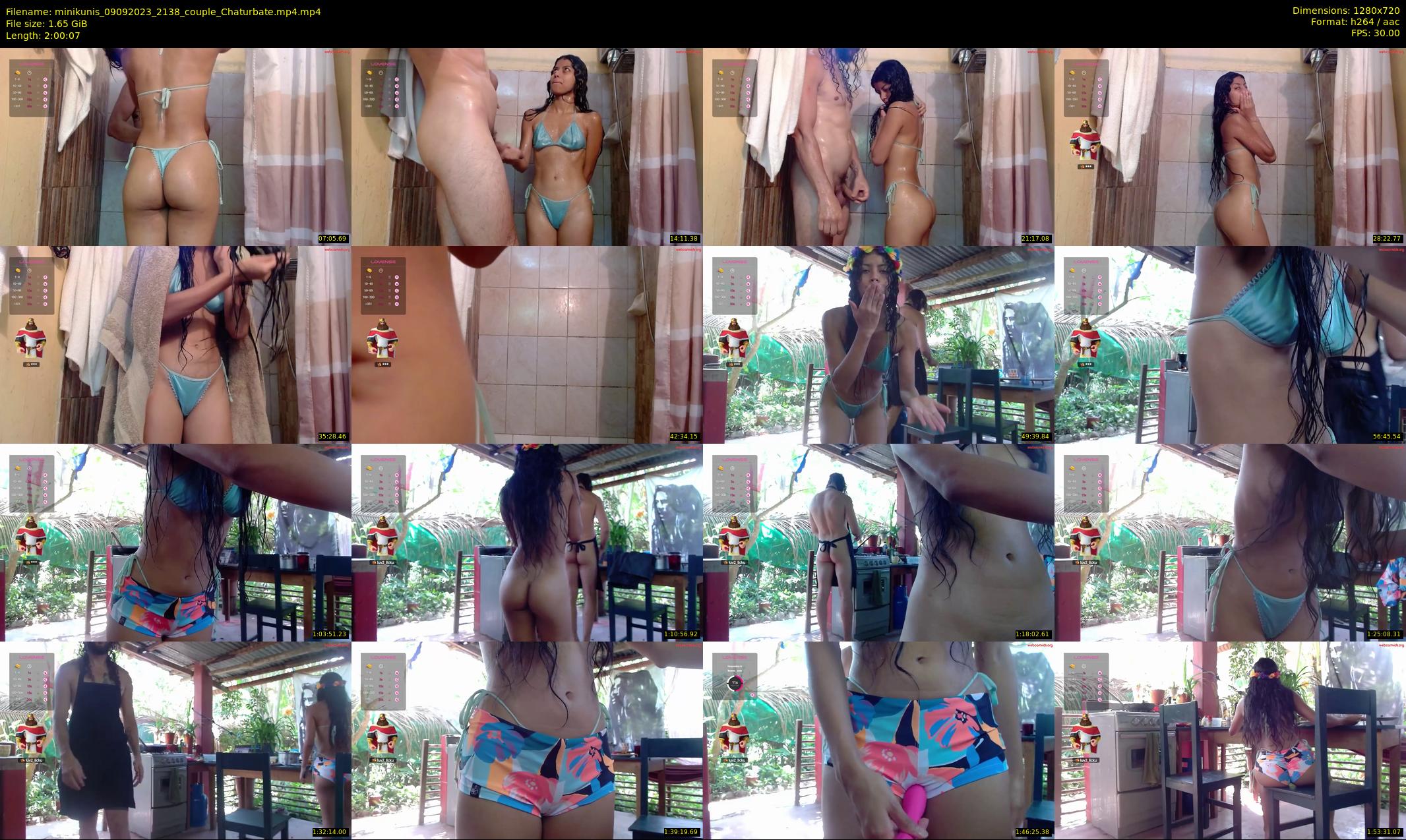 minikunis — 121 minute Chaturbate couple cam show recording, 720p, Sep 9, 2023
