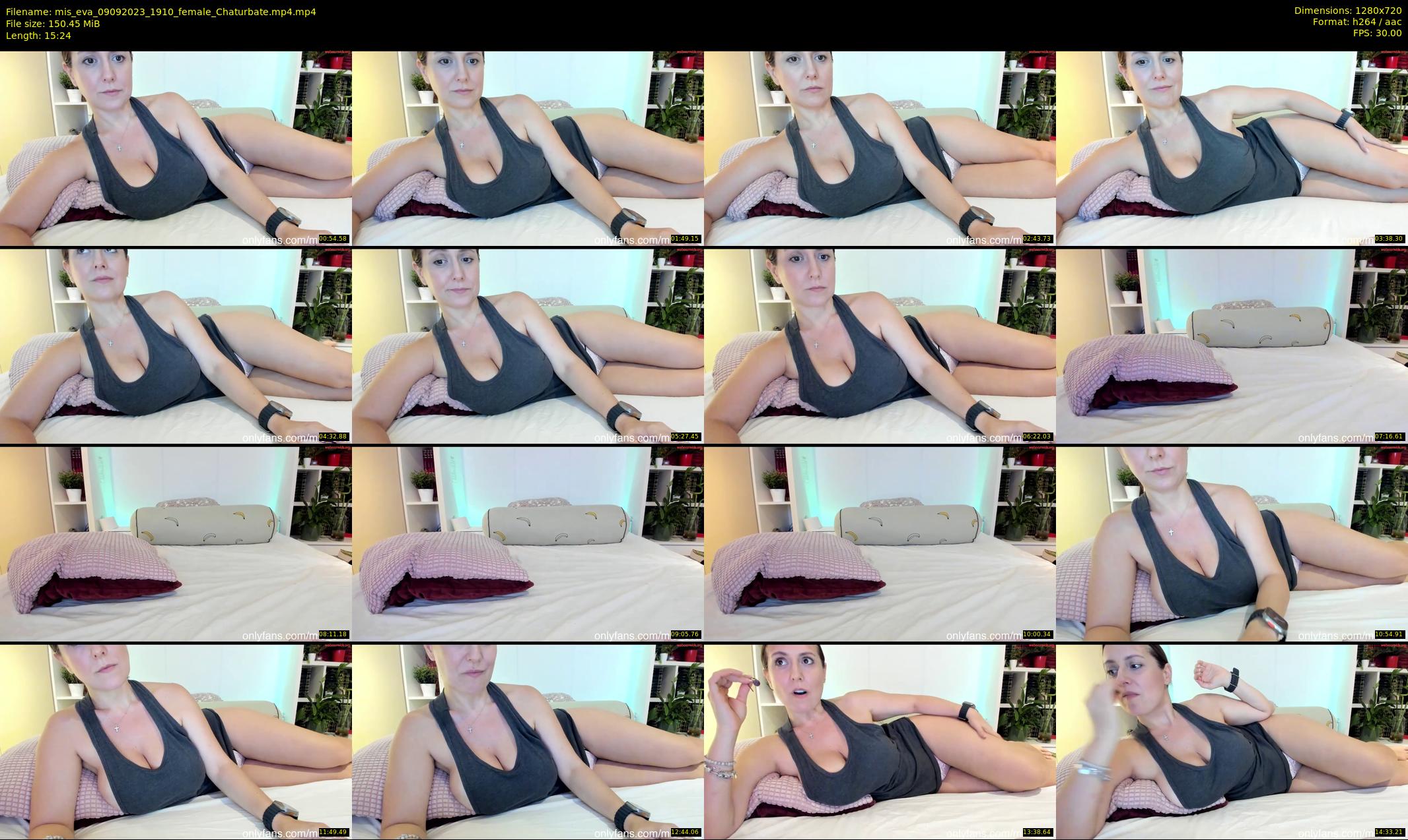 mis_eva — 16 minute Chaturbate female cam show recording, 720p, Sep 9, 2023