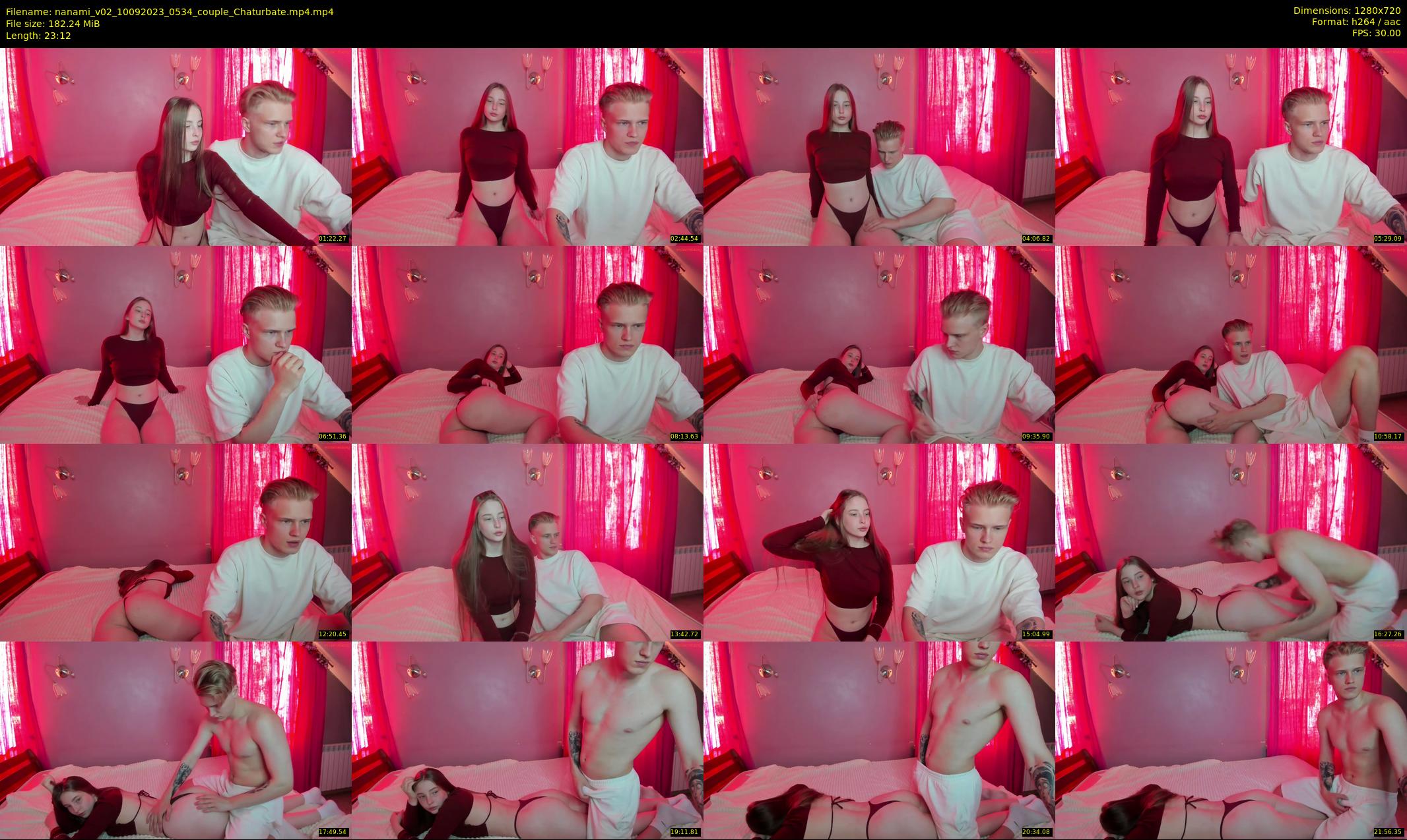 nanami_v02 — 24 minute Chaturbate couple cam show recording, 720p, Sep 10, 2023