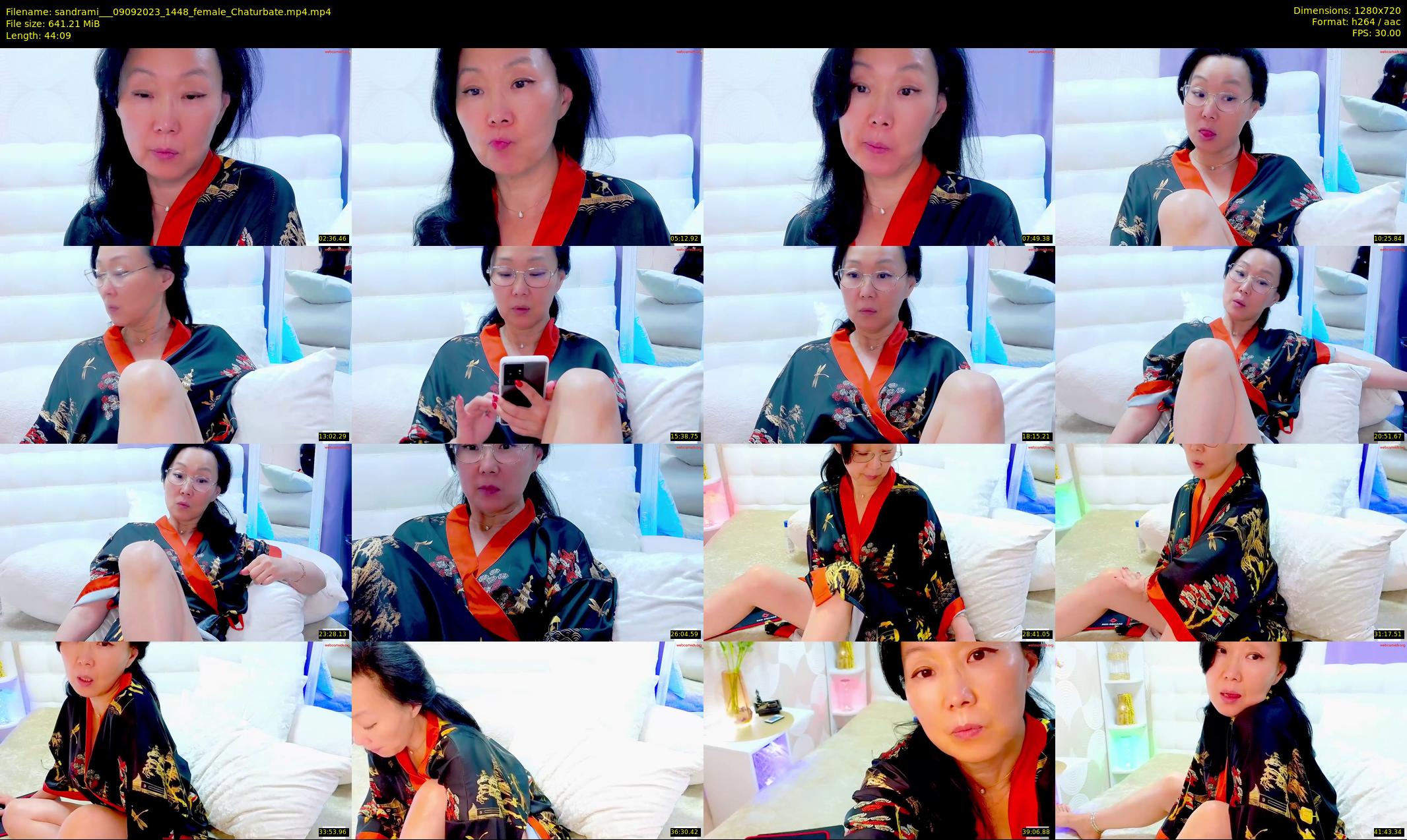 sandrami__ — 45 minute Chaturbate female cam show recording, 720p, Sep 9, 2023