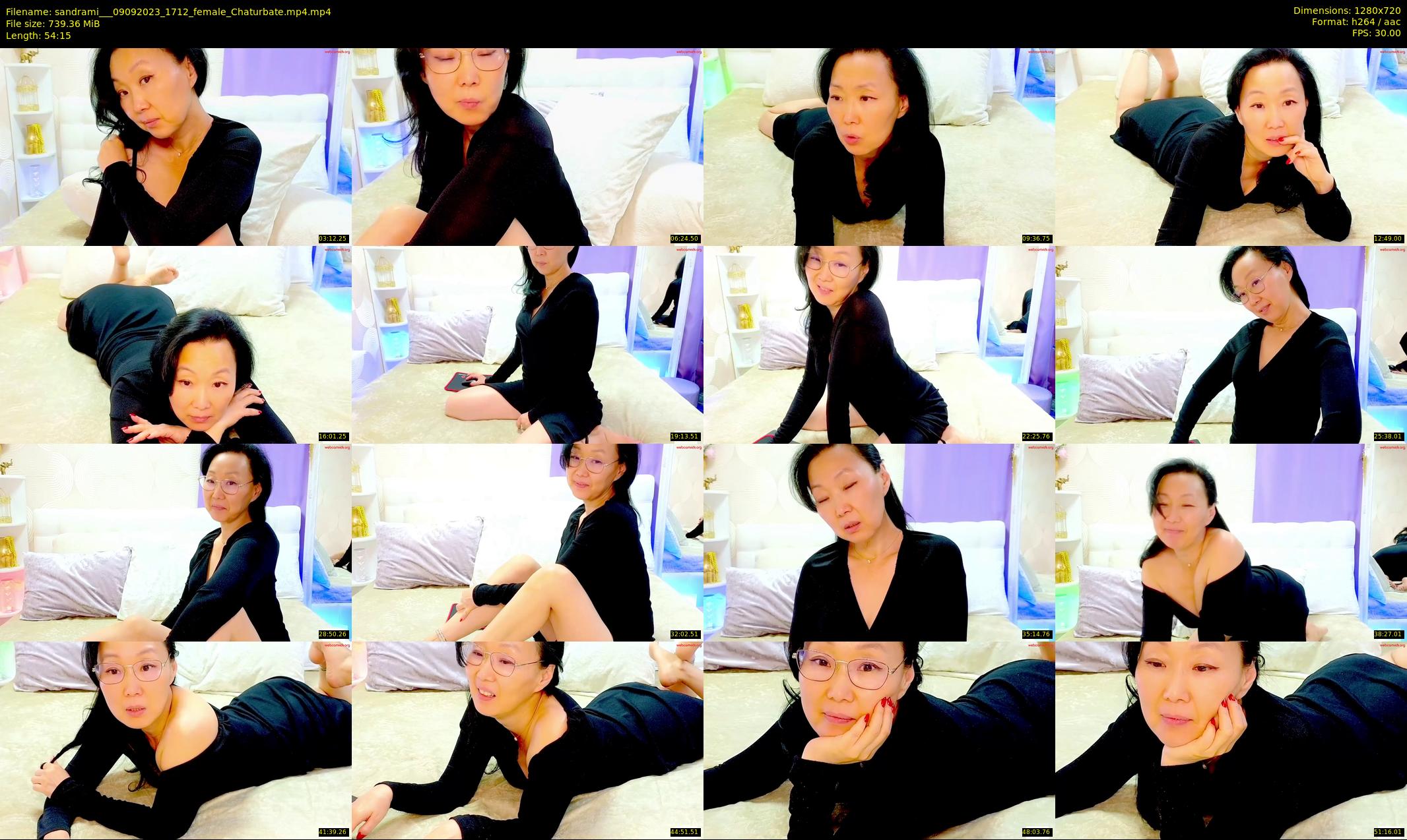 sandrami__ — 55 minute Chaturbate female cam show recording, 720p, Sep 9, 2023