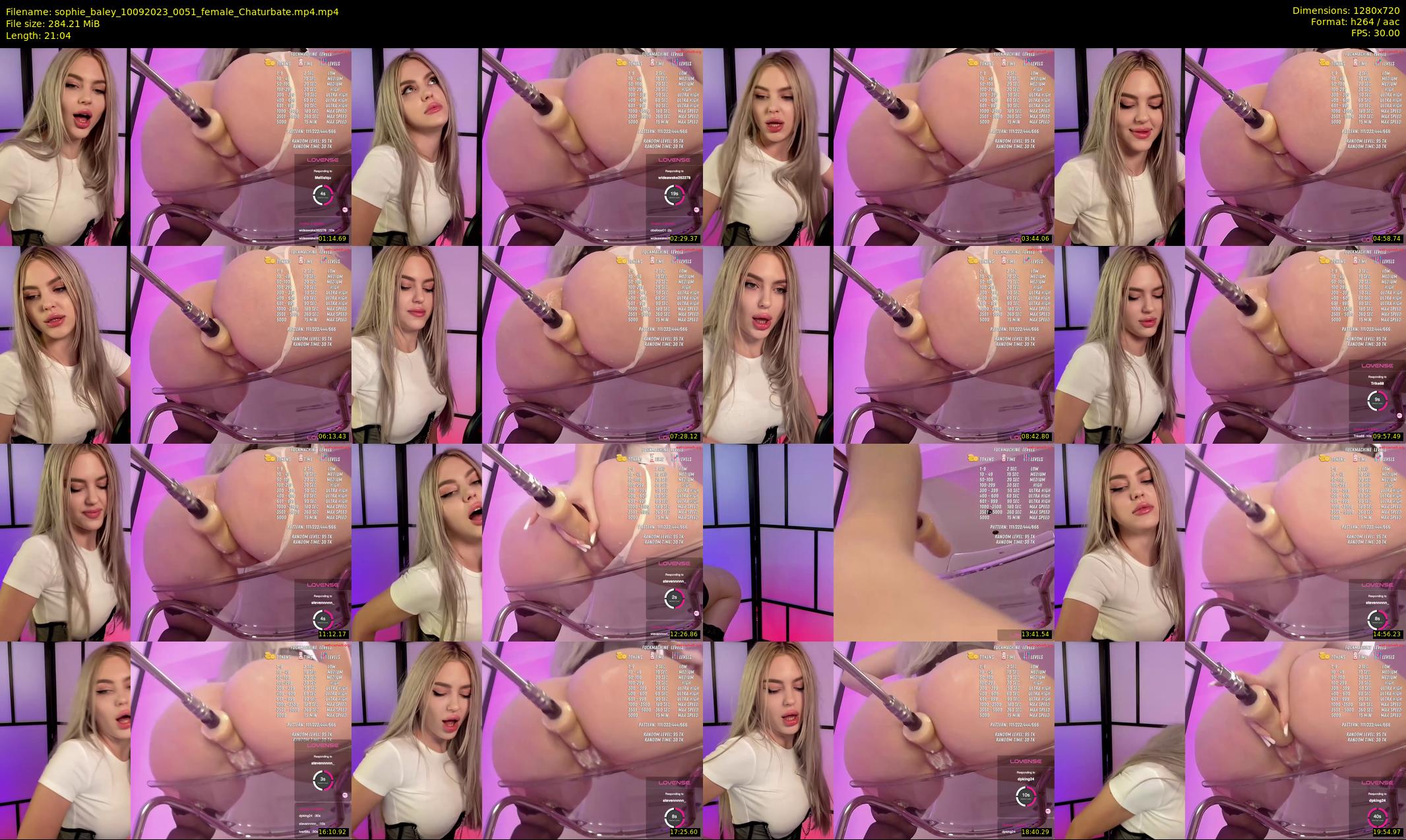 sophie_baley — 22 minute Chaturbate female cam show recording, 720p, Sep 10, 2023