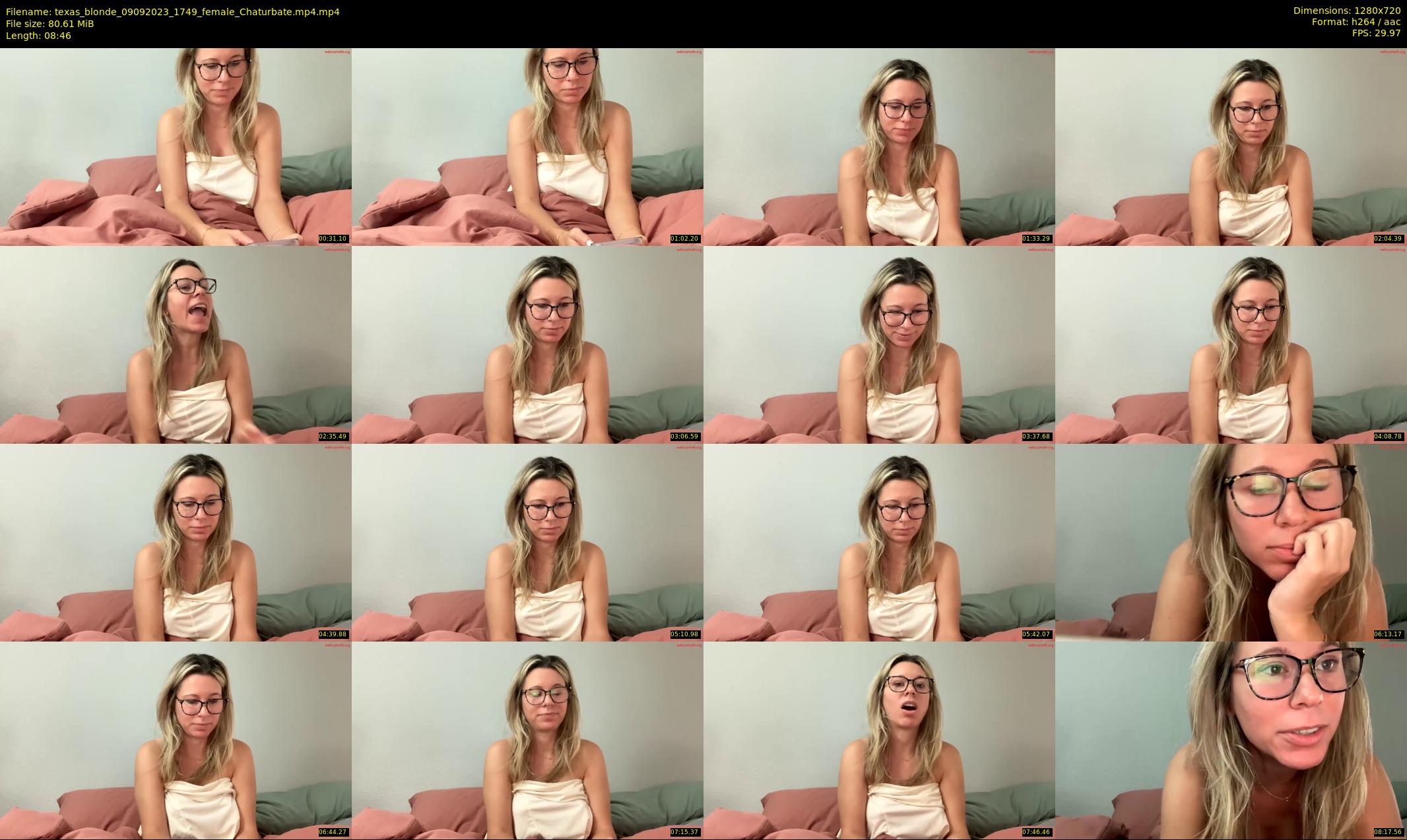 texas_blonde — 9 minute Chaturbate female cam show recording, 720p, Sep 9, 2023