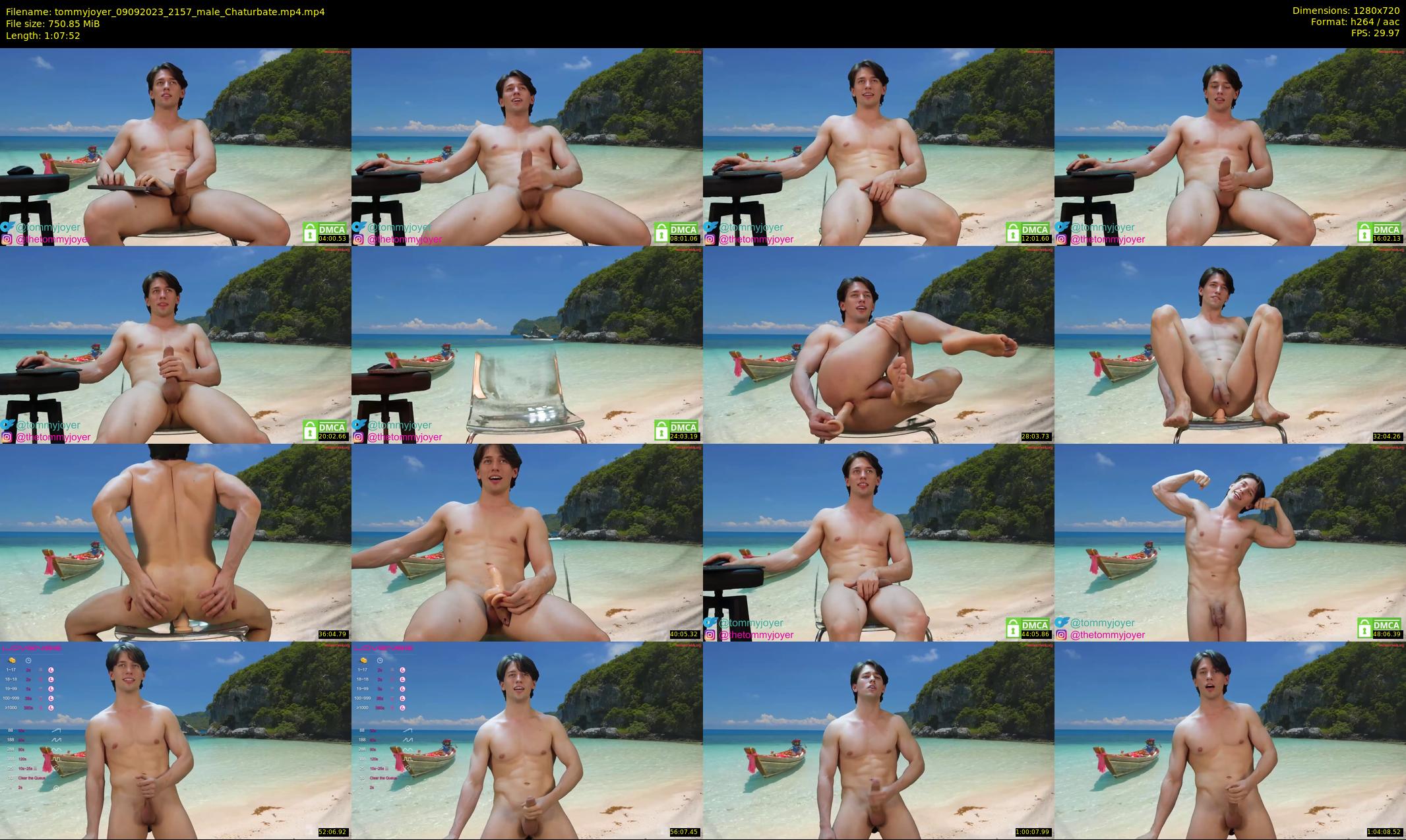 tommyjoyer — 68 minute Chaturbate male cam show recording, 720p, Sep 9, 2023