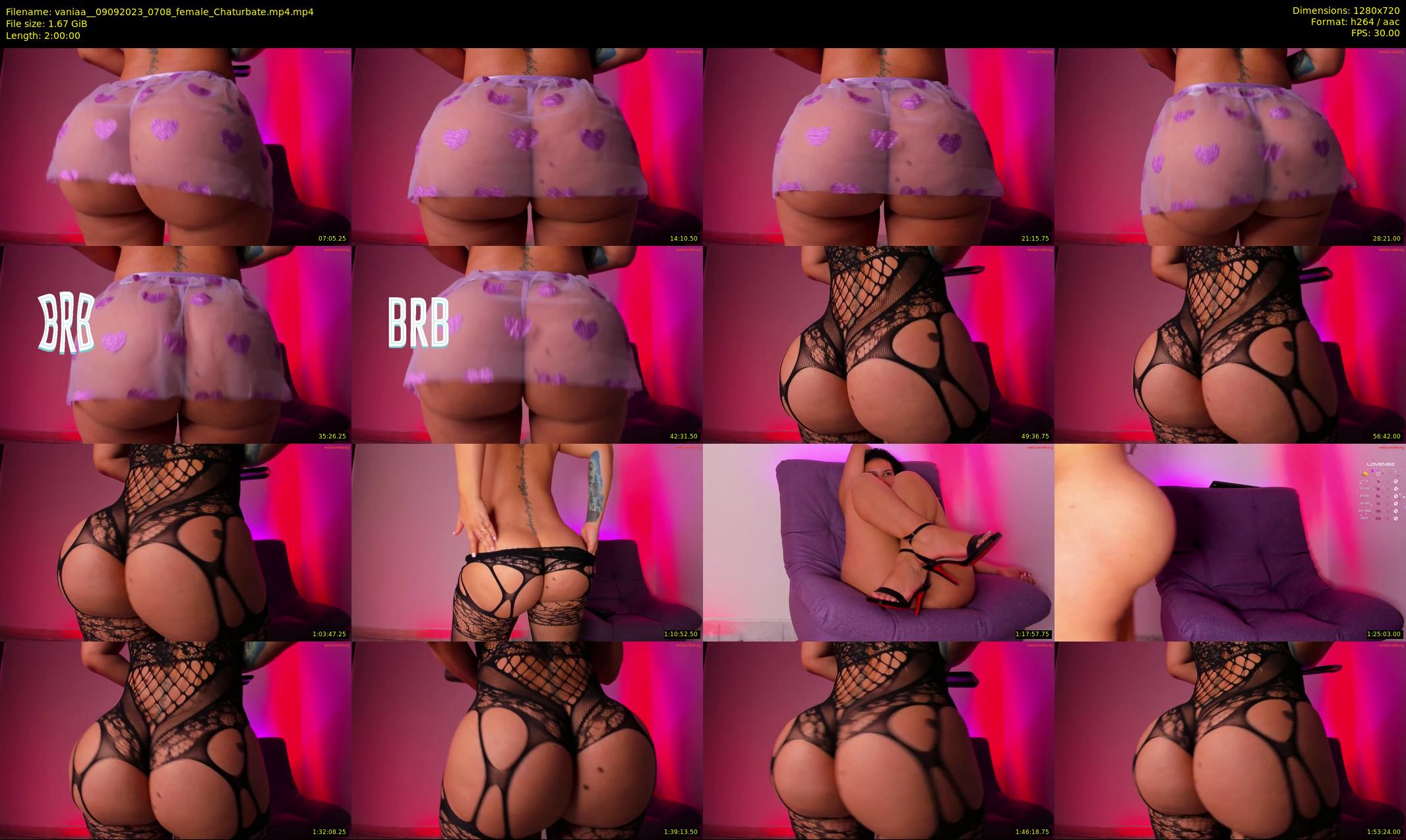 vaniaa_ — 120 minute Chaturbate female cam show recording, 720p, Sep 9, 2023