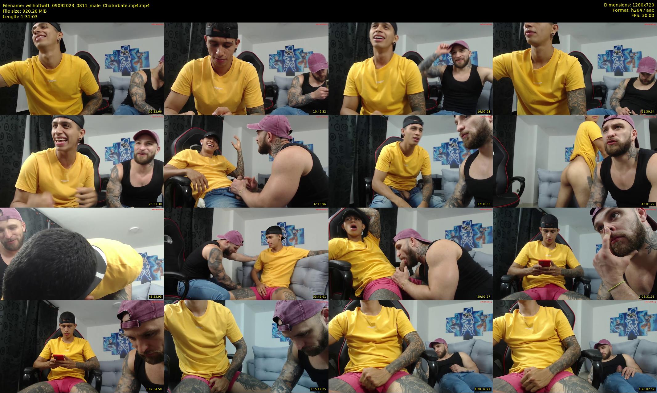 willhottwil1 — 92 minute Chaturbate couple cam show recording, 720p, Sep 9, 2023