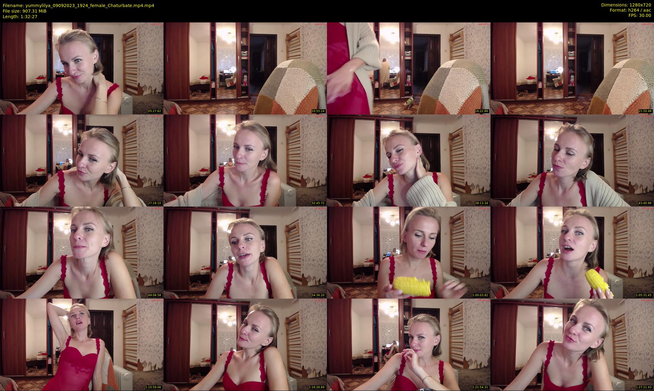 yummylilya — 93 minute Chaturbate female cam show recording, 720p, Sep 9, 2023