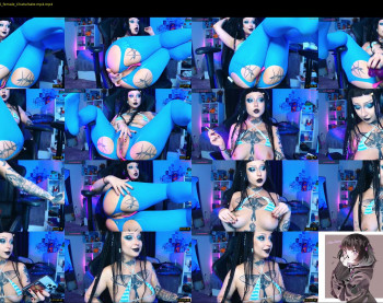 aciddroll — 99 minute Chaturbate female cam show recording, 720p, Sep 10, 2023