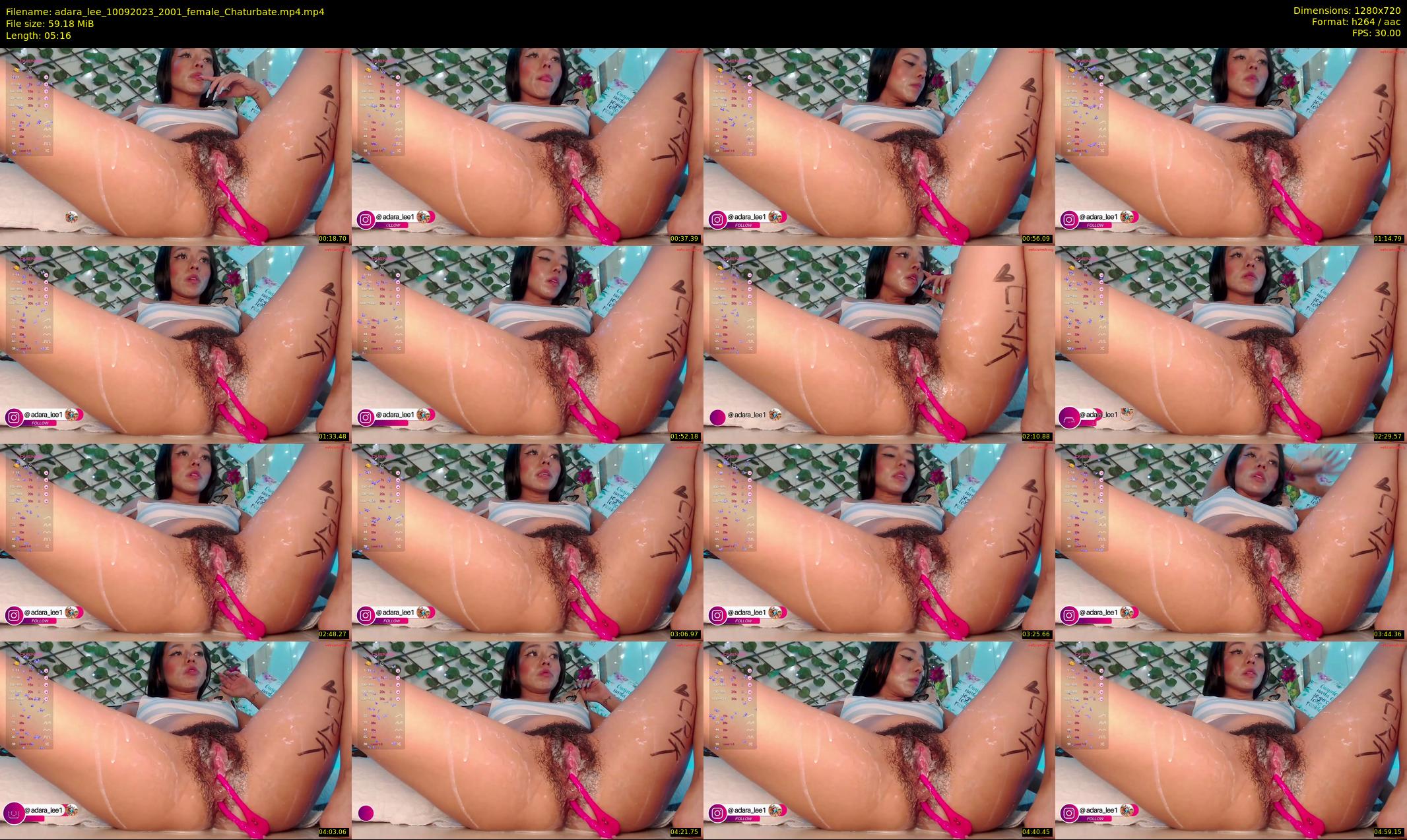 adara_lee — 6 minute Chaturbate female cam show recording, 720p, Sep 10, 2023