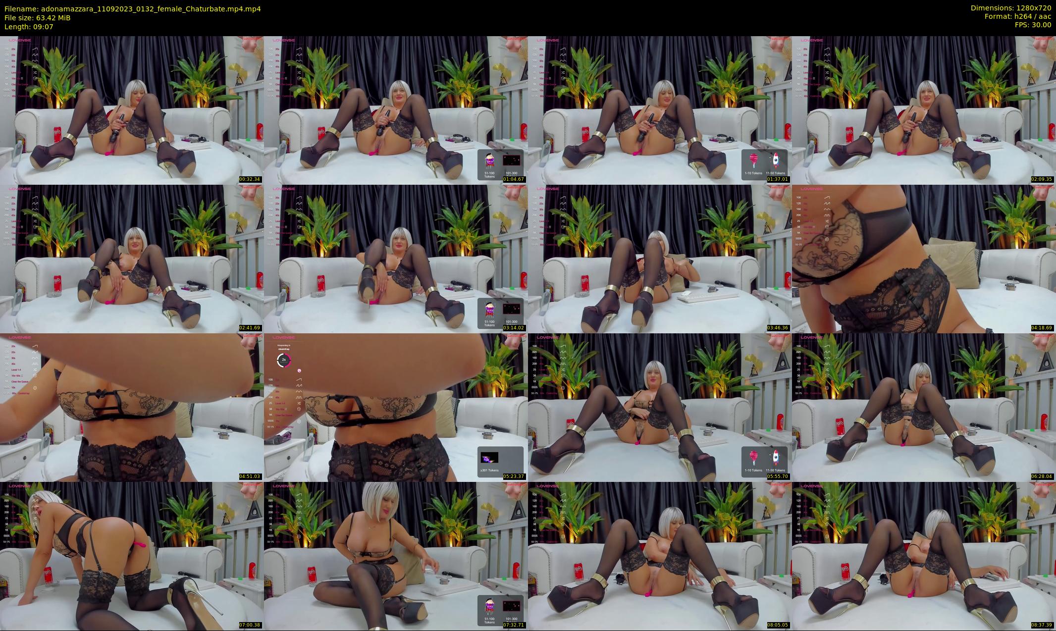 adonamazzara — 10 minute Chaturbate female cam show recording, 720p, Sep 11, 2023