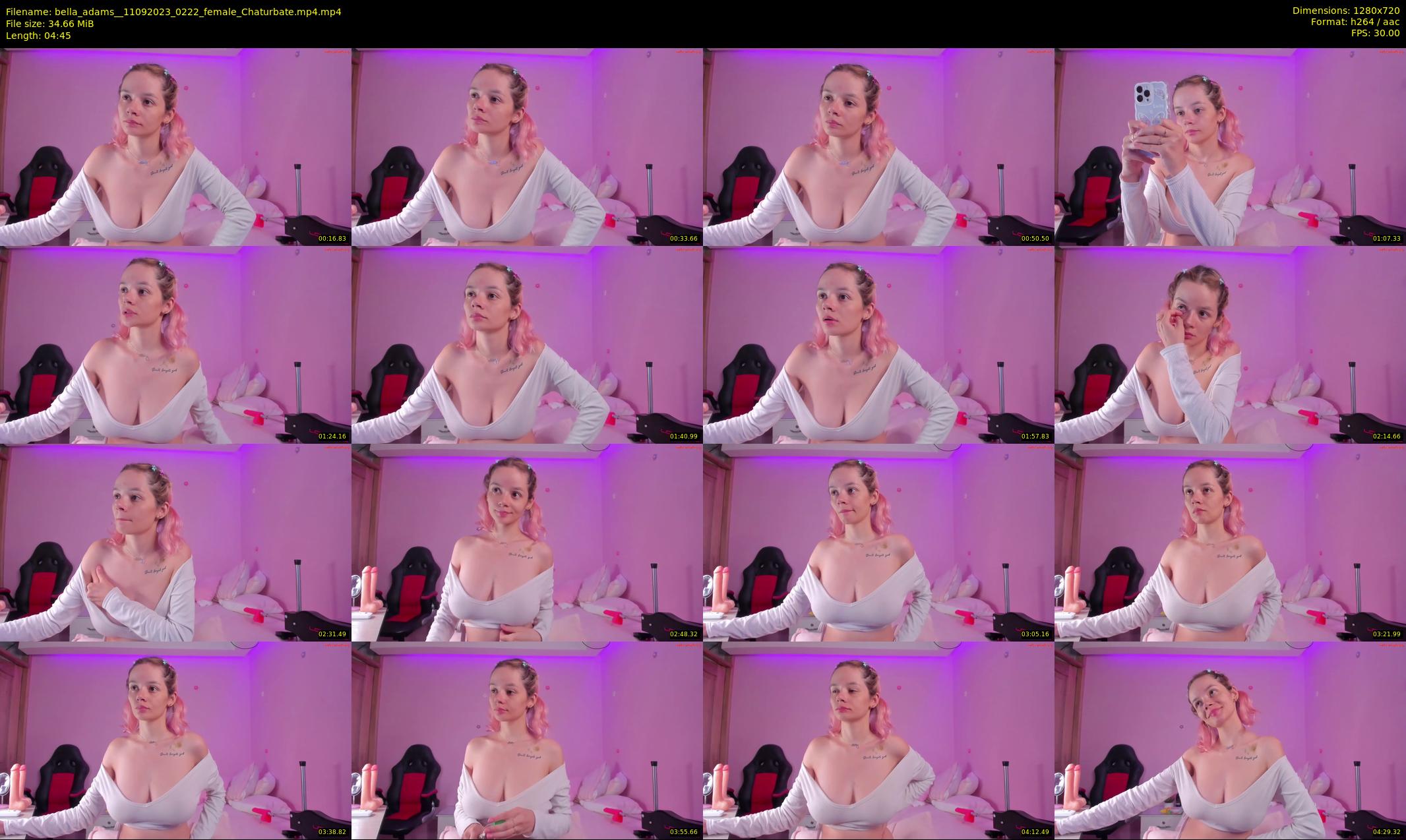 bella_adams_ — 5 minute Chaturbate female cam show recording, 720p, Sep 11, 2023