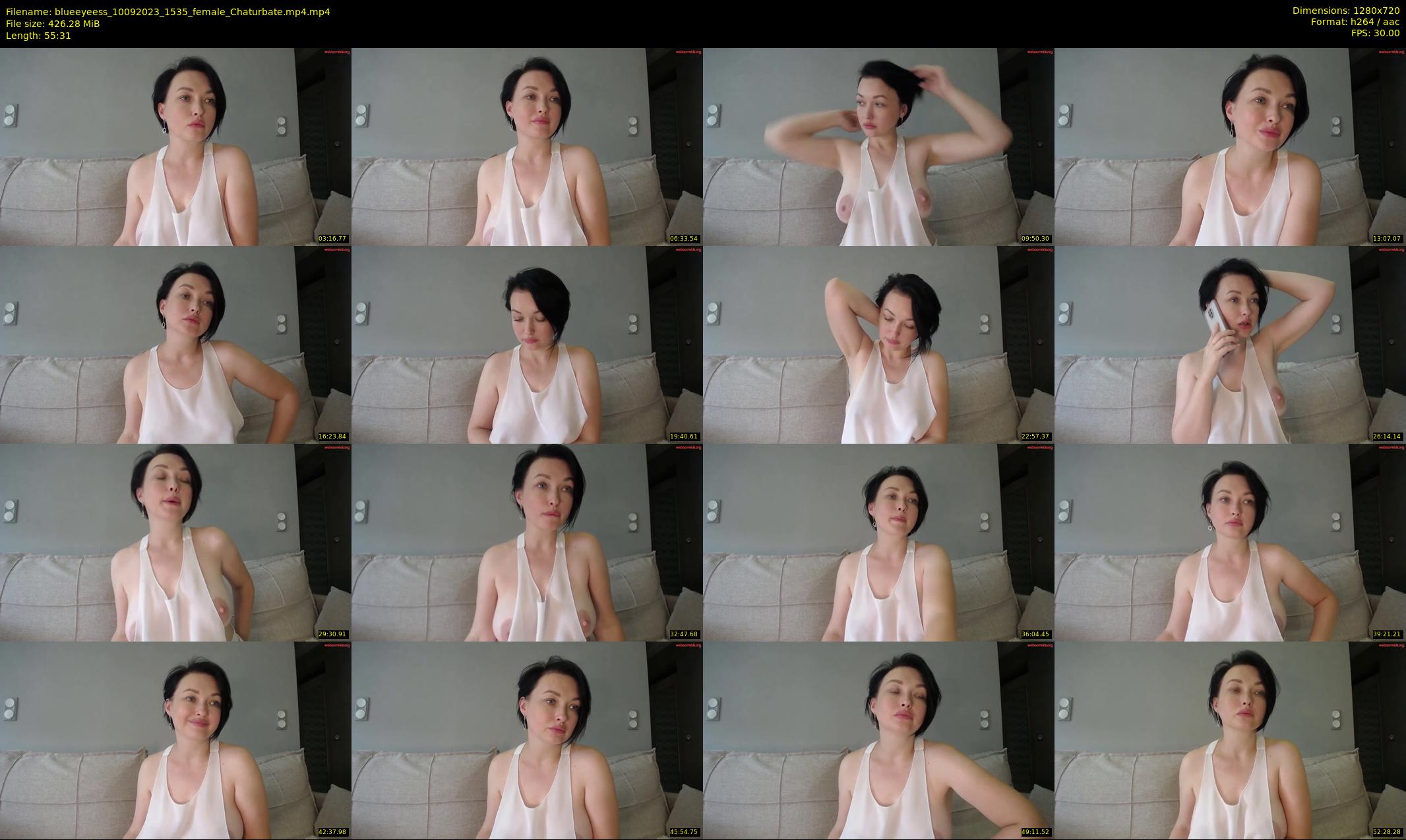 blueeyeess — 56 minute Chaturbate female cam show recording, 720p, Sep 10, 2023
