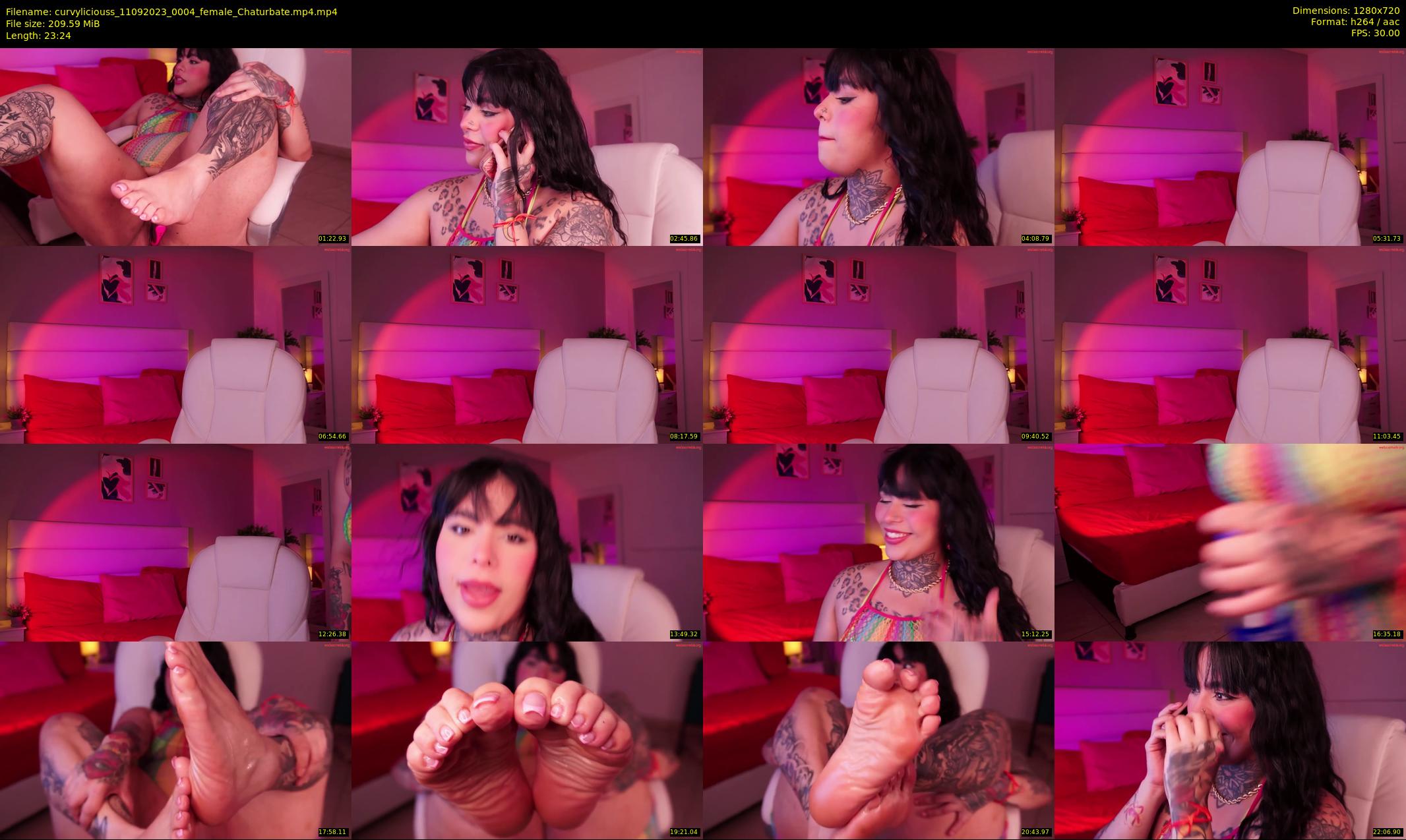 curvyliciouss — 24 minute Chaturbate female cam show recording, 720p, Sep 11, 2023