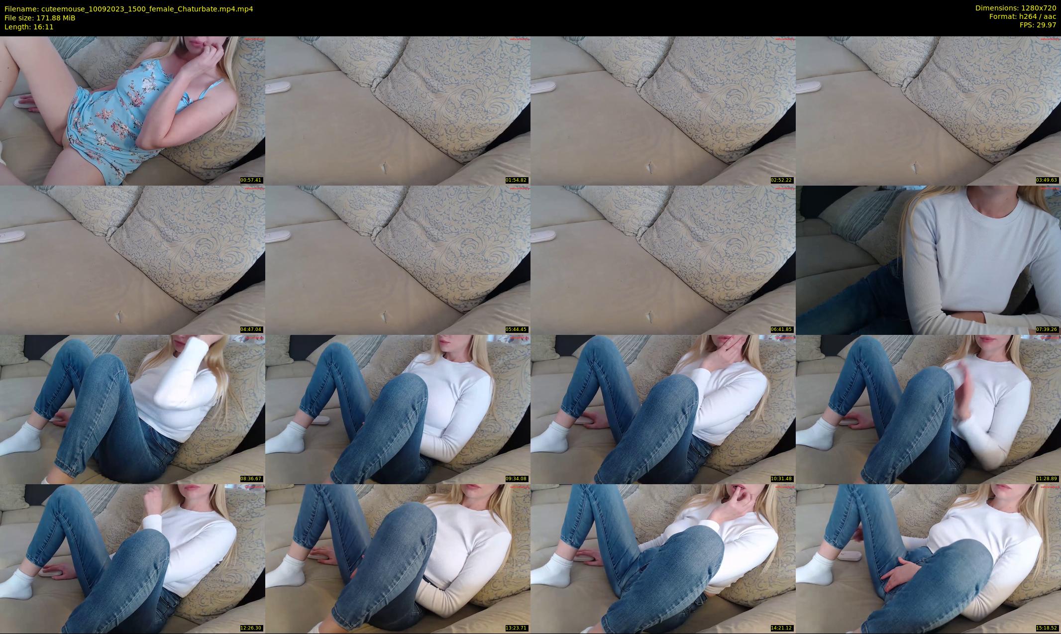 cuteemouse — 17 minute Chaturbate female cam show recording, 720p, Sep 10, 2023