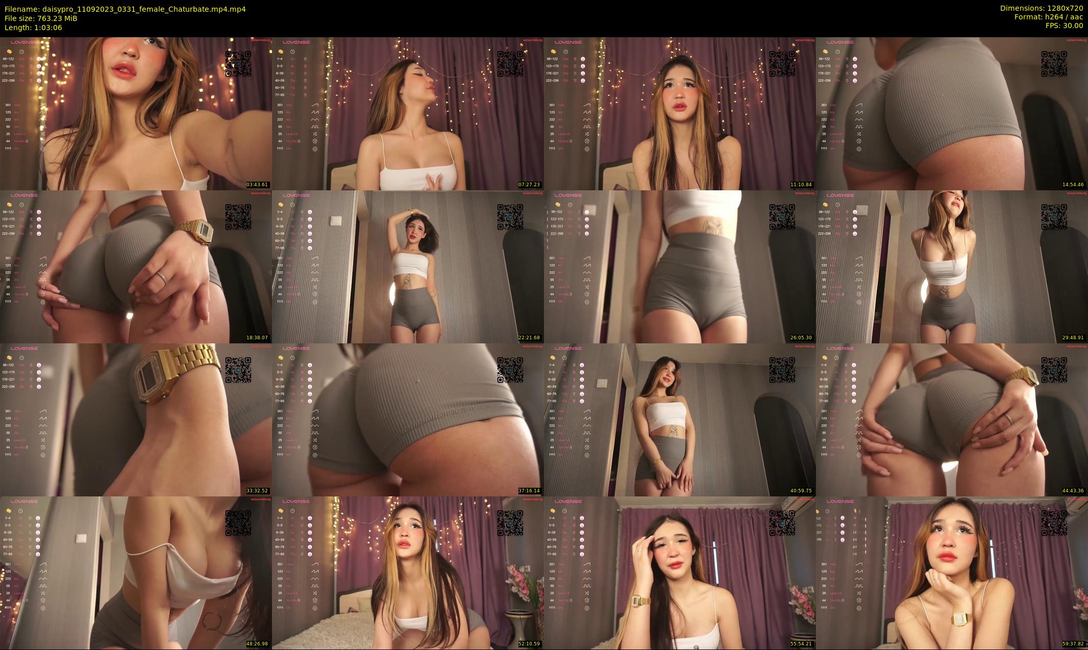 daisypro — 64 minute Chaturbate couple cam show recording, 720p, Sep 11, 2023