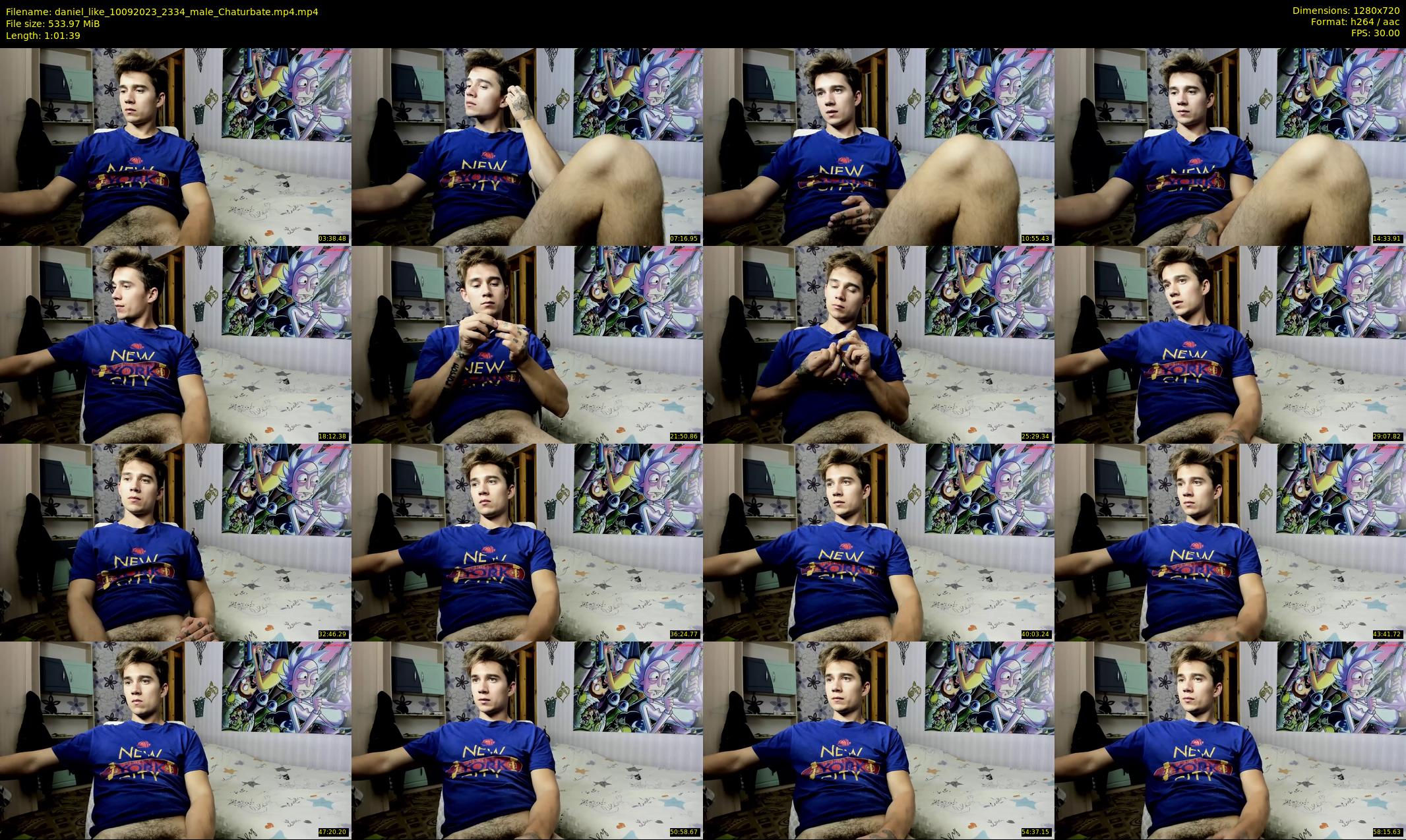 daniel_like — 62 minute Chaturbate male cam show recording, 720p, Sep 10, 2023
