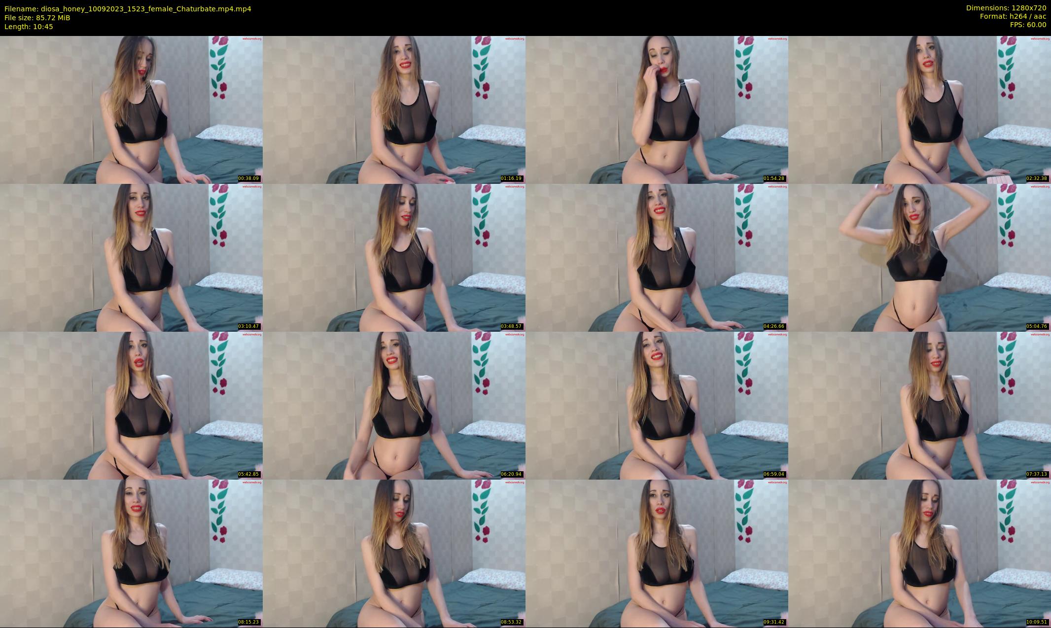 diosa_honey — 11 minute Chaturbate female cam show recording, 720p, Sep 10, 2023